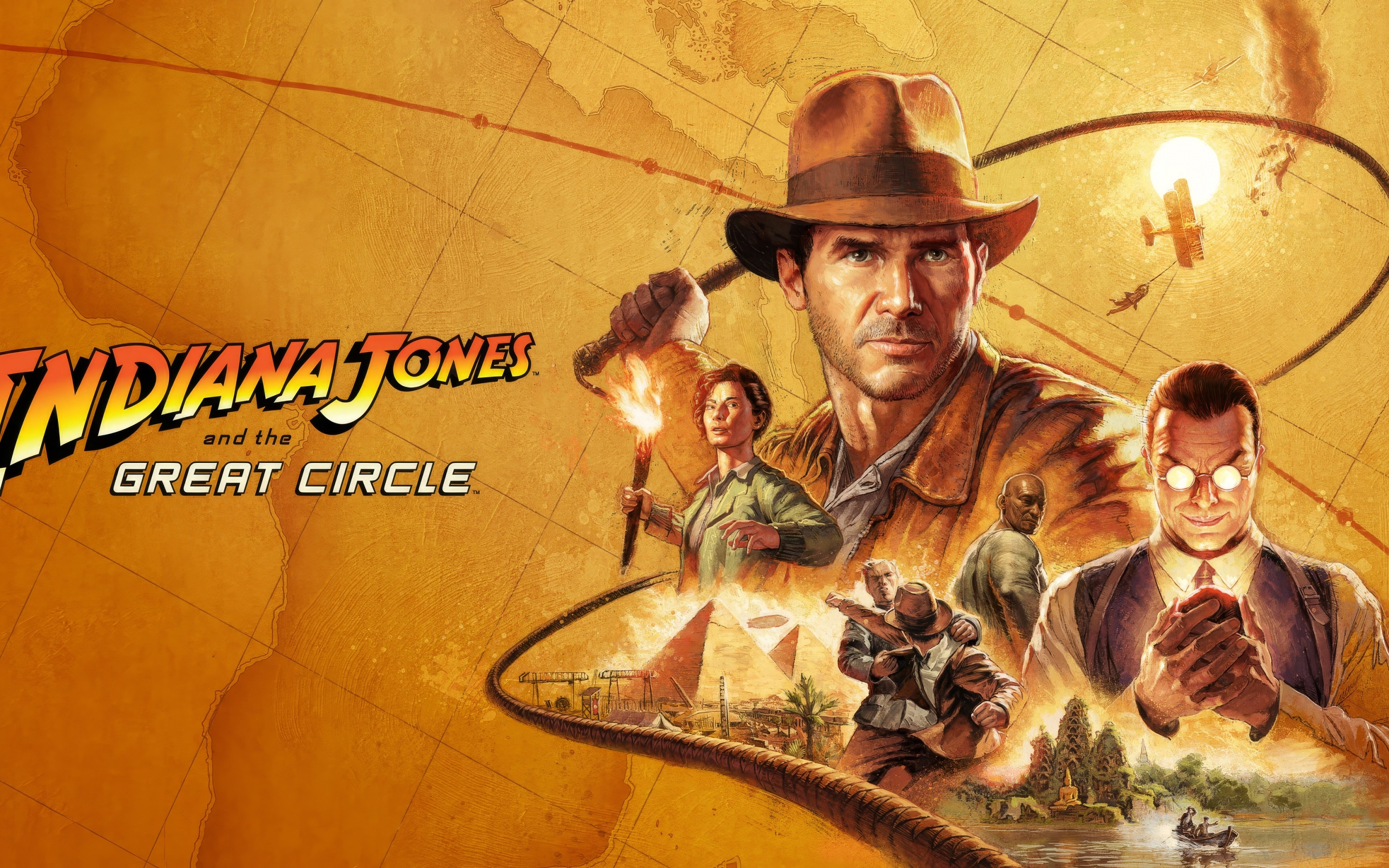 Indiana Jones And The Great Circle Wallpaper 4k, Key Art, 2024 Games