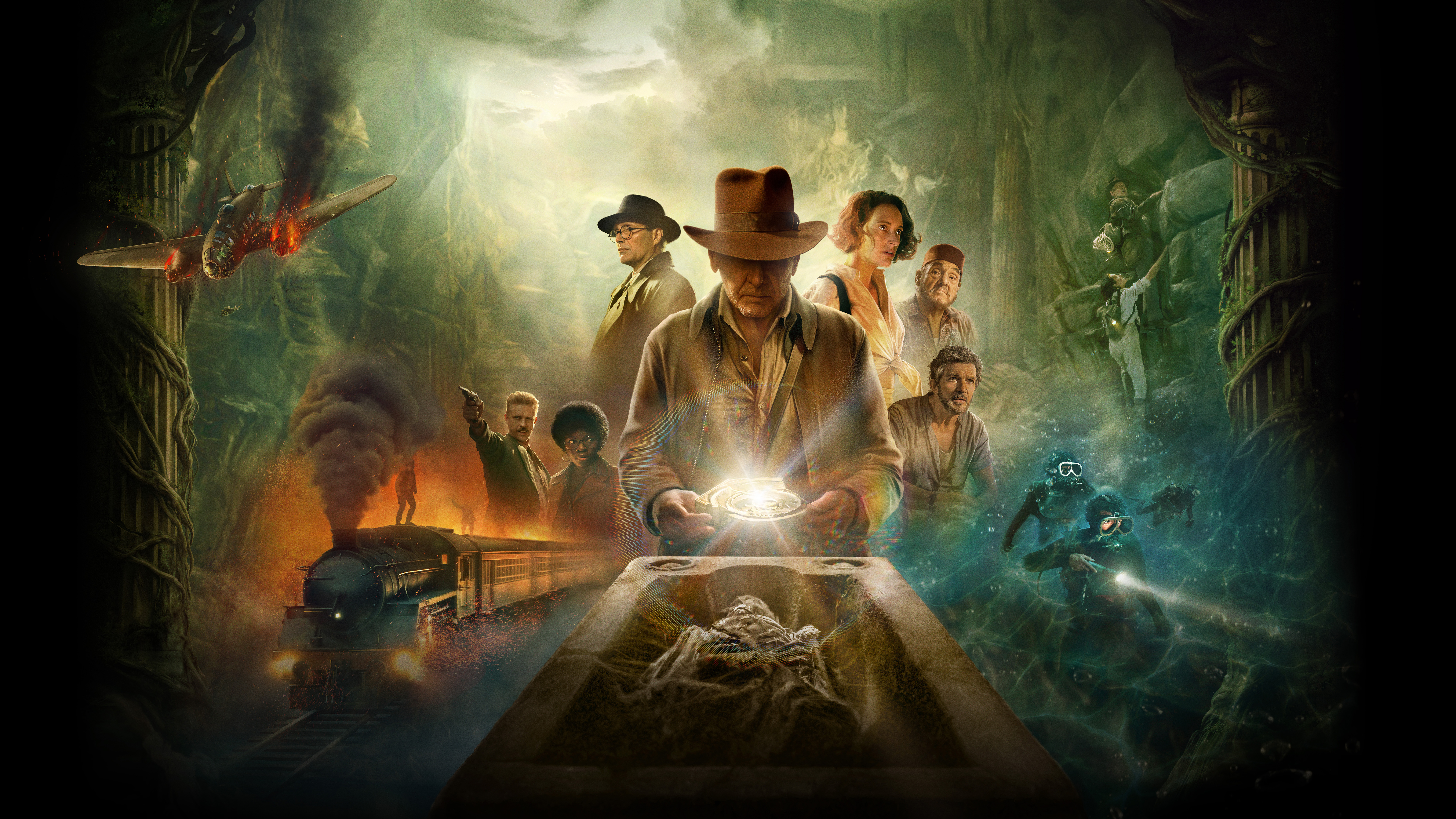 Indiana Jones and the Dial of Destiny Wallpaper 8K