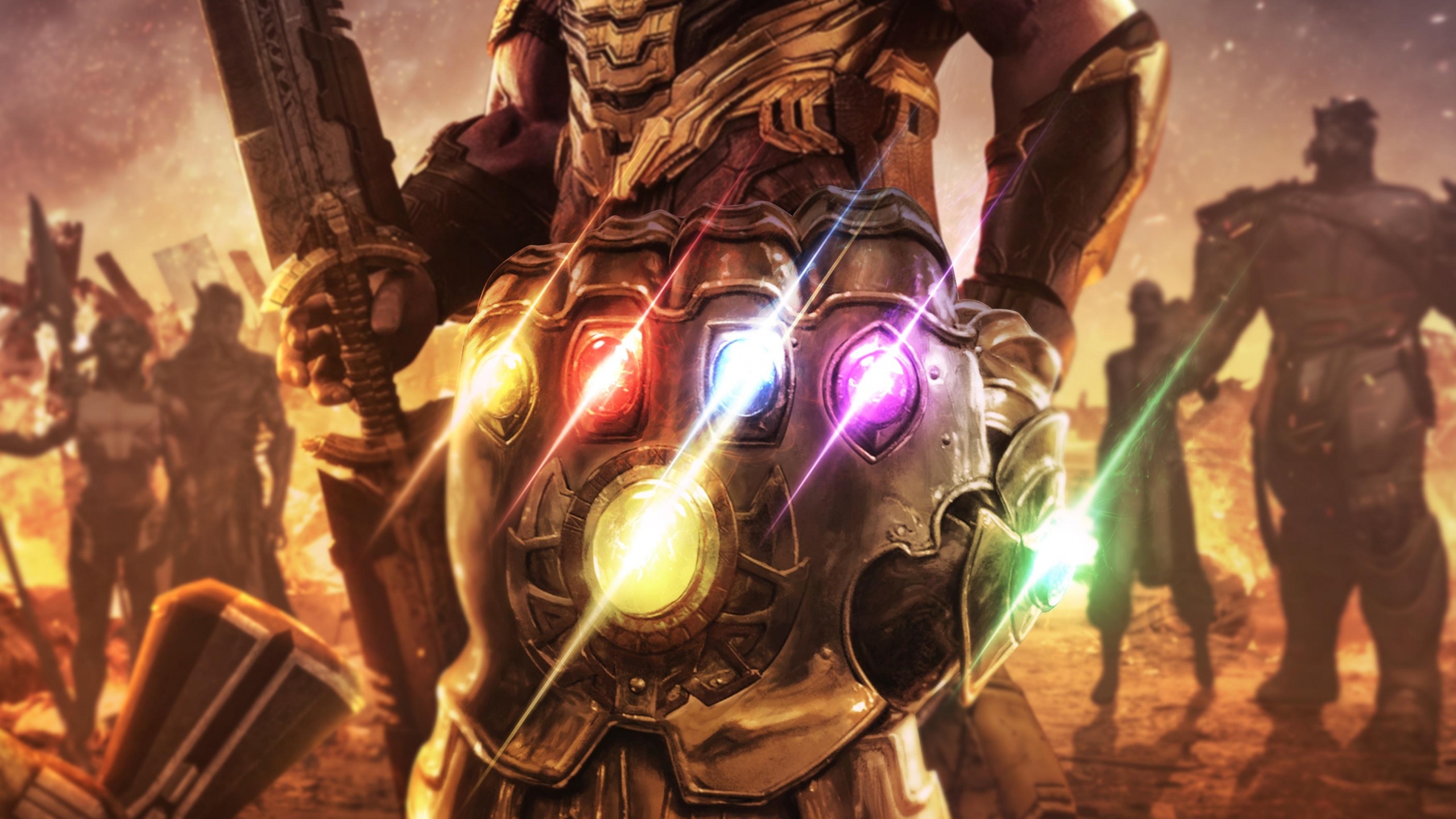 Infinity Gauntlet Wallpaper 4K, Thanos, Movies, #992