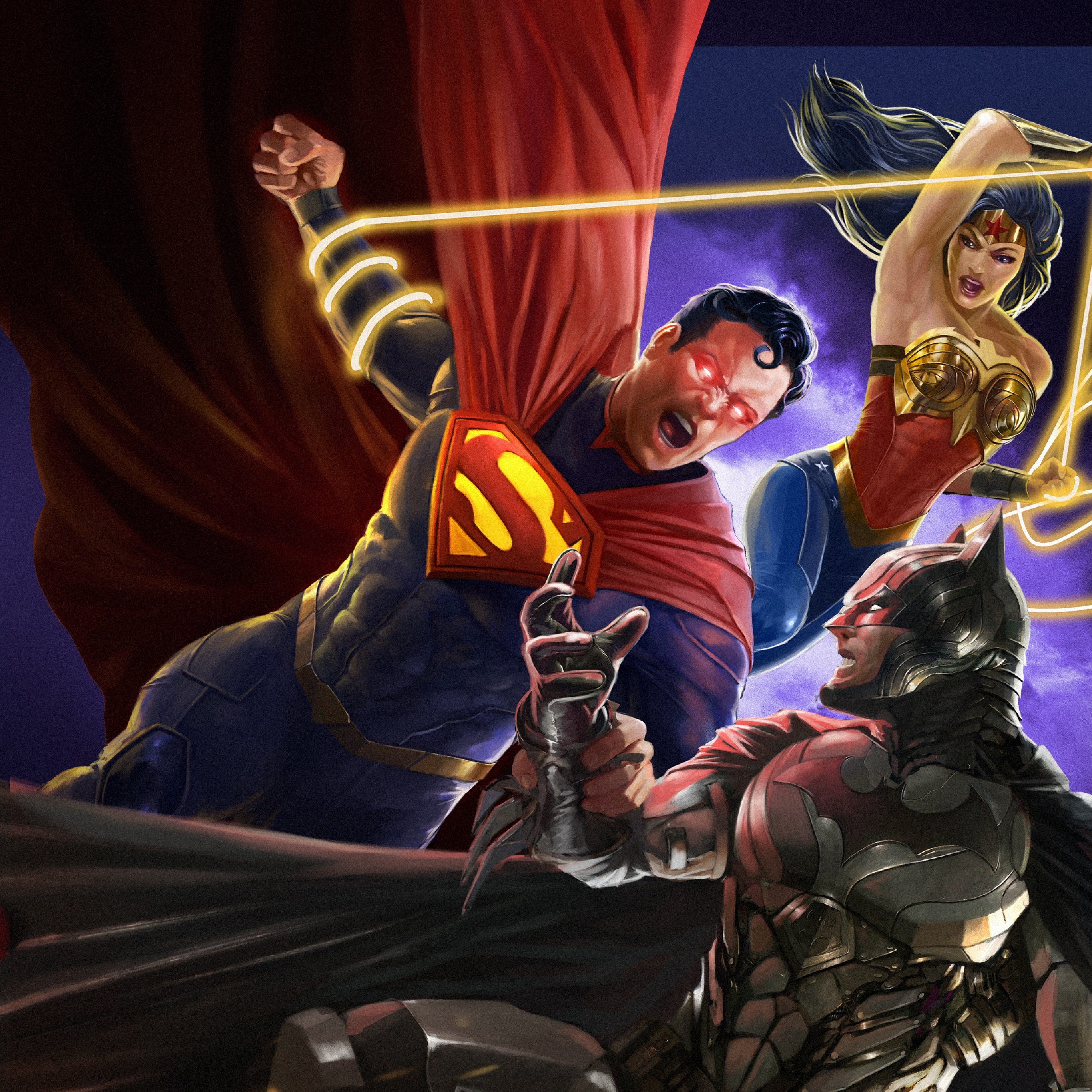 Injustice Wallpaper 4K, Superman, Batman, Movies, #6709