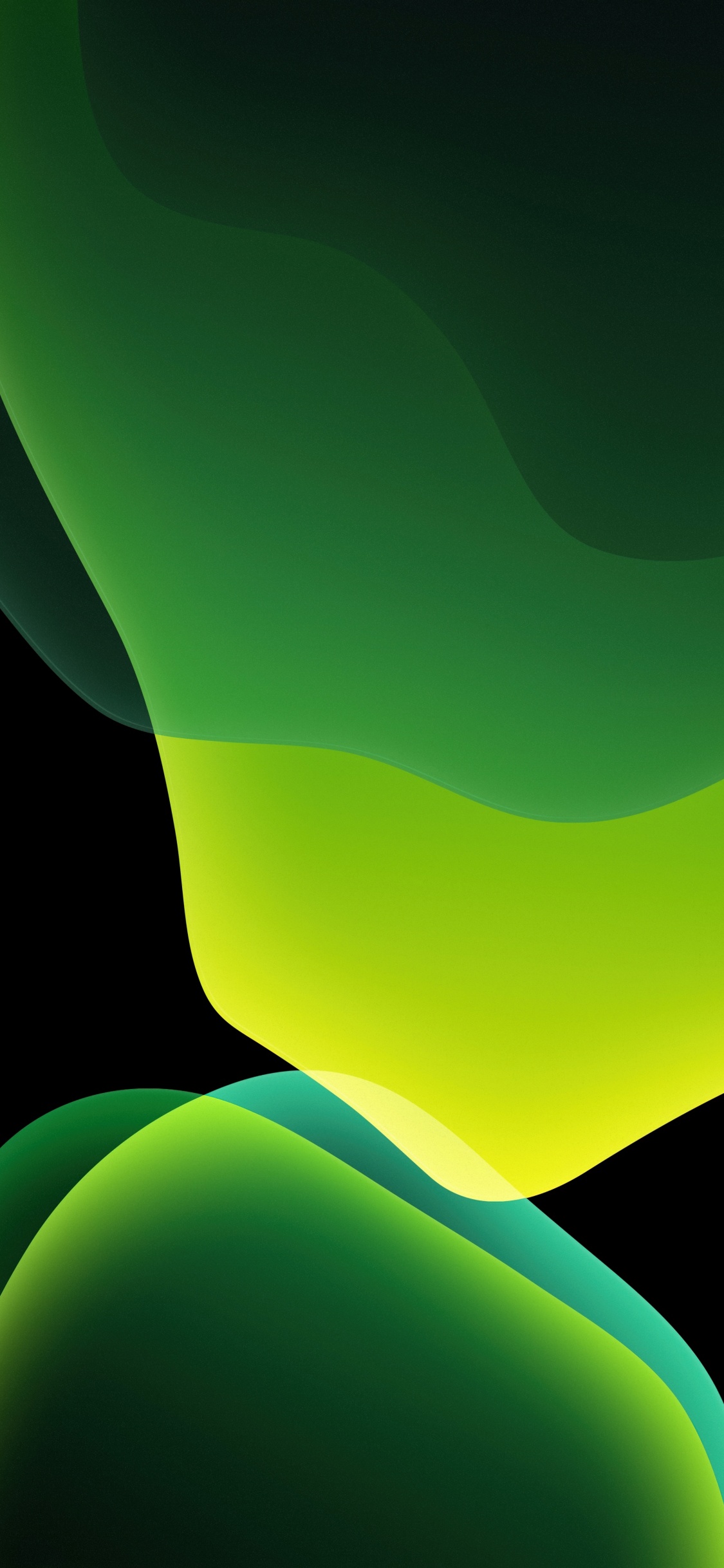 iOS 13 wallpaper green abstract: Mẫu hình nền với tông màu xanh lá đặc trưng của hệ điều hành iOS 13 sẽ khiến bạn đắm say với thiết kế trừu tượng độc đáo, thiên nhiên trong lành và tươi mới. Bạn đang tìm kiếm một hình nền độc đáo và bắt mắt? Hãy thử ngay mẫu này nhé!