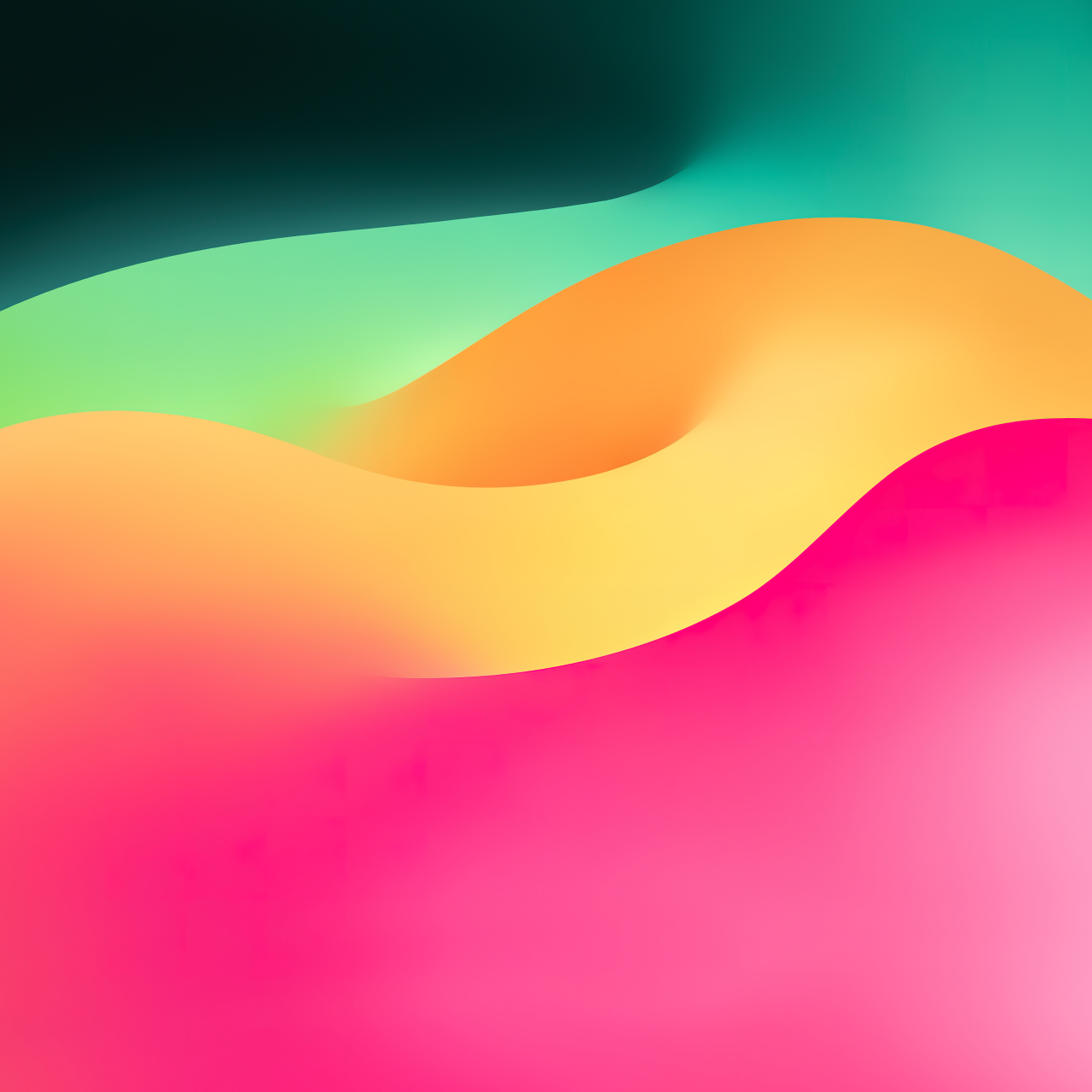 iPadOS 17 Wallpaper 4K, Stock, Gradient Abstract, Light