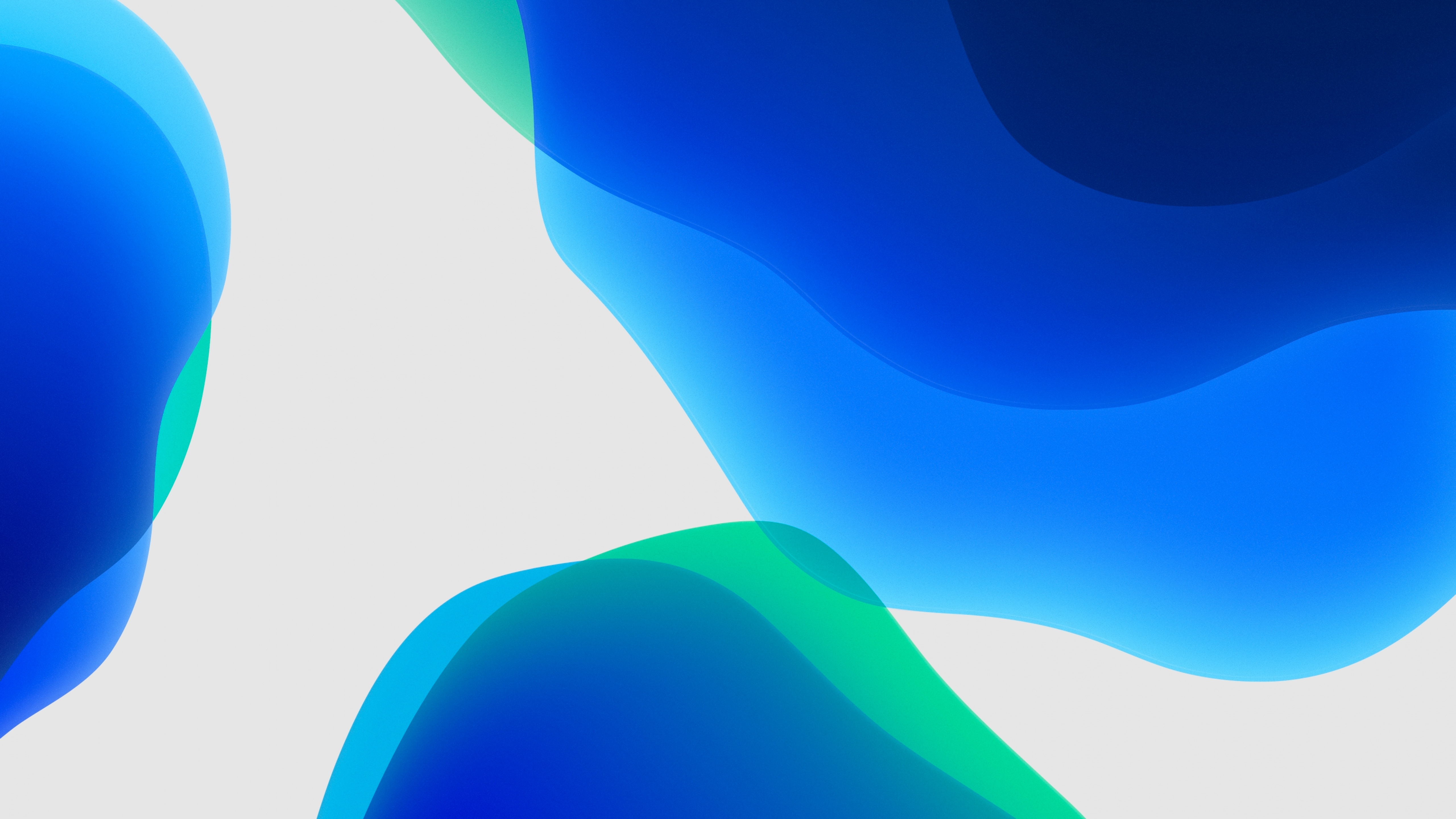 iPadOS Wallpaper 4K, Stock, Blue, Abstract, #1550