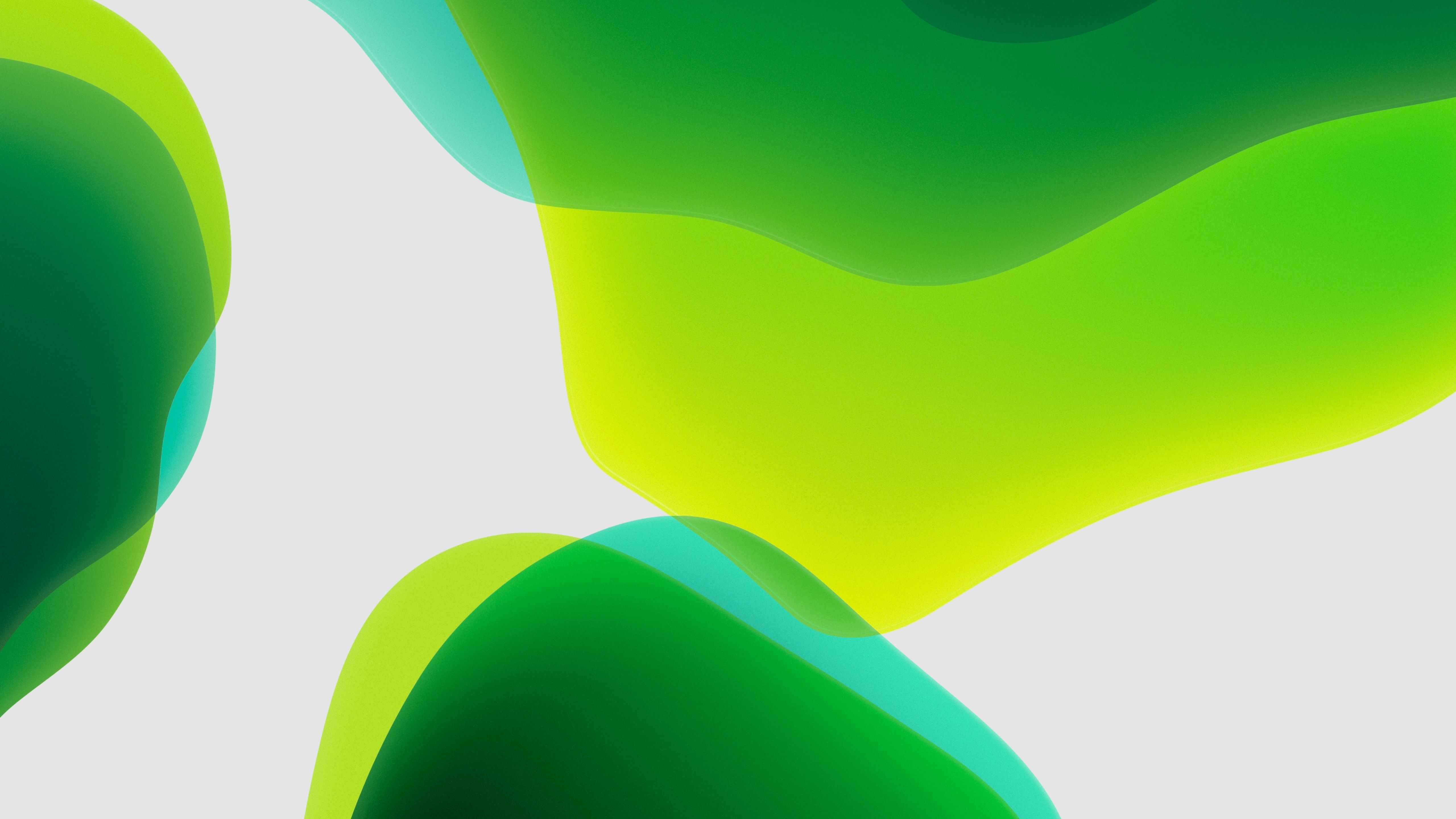 iPadOS Wallpaper 4K, Stock, Green, Abstract, #1549