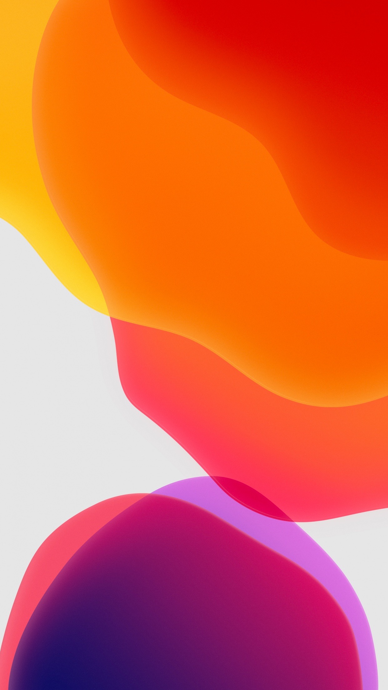 iPadOS Wallpaper 4K, Stock, Orange, Abstract, #1551