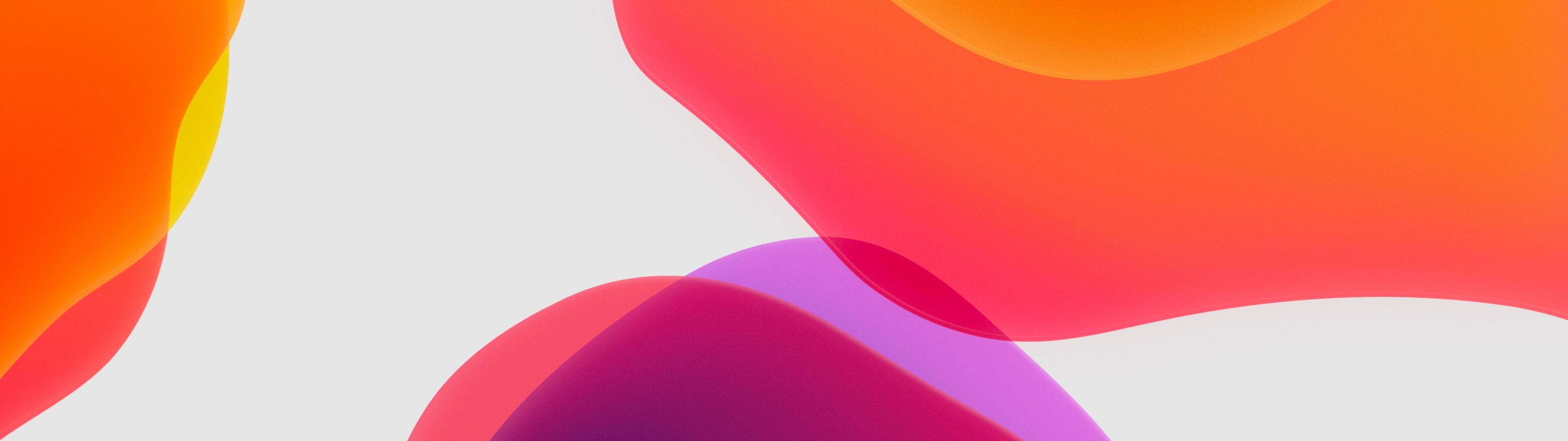 iPadOS Wallpaper 4K, Stock, Orange, White background