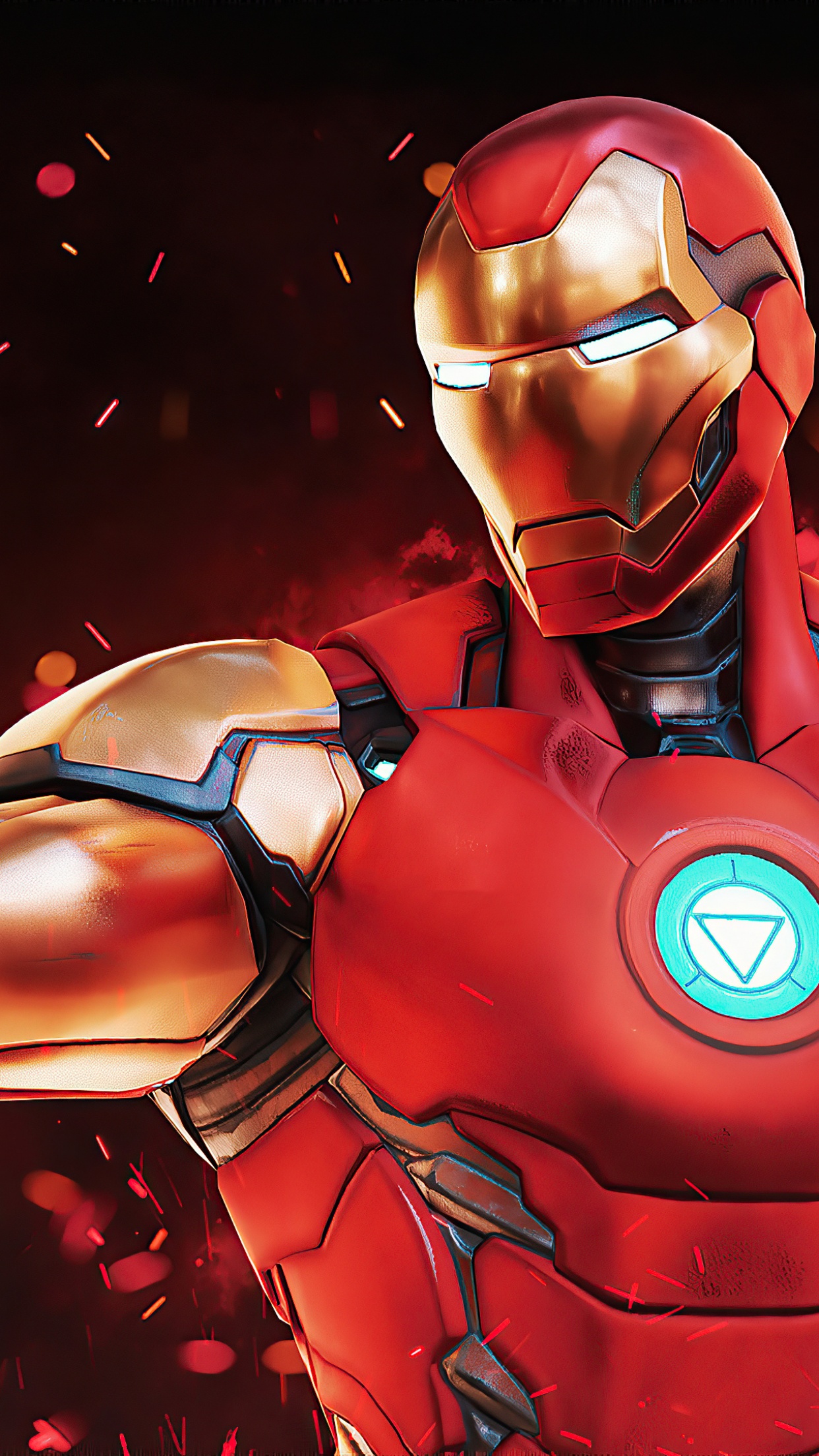 Iron Man Wallpaper 4K, Fortnite, Marvel Comics, 2020, Graphics CGI, #2799