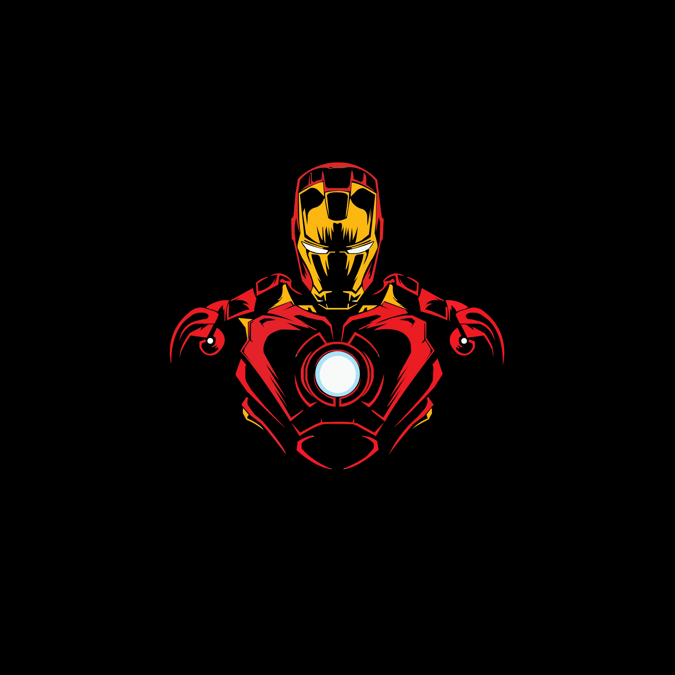 Iron Man As Infinity king 4K wallpaper download