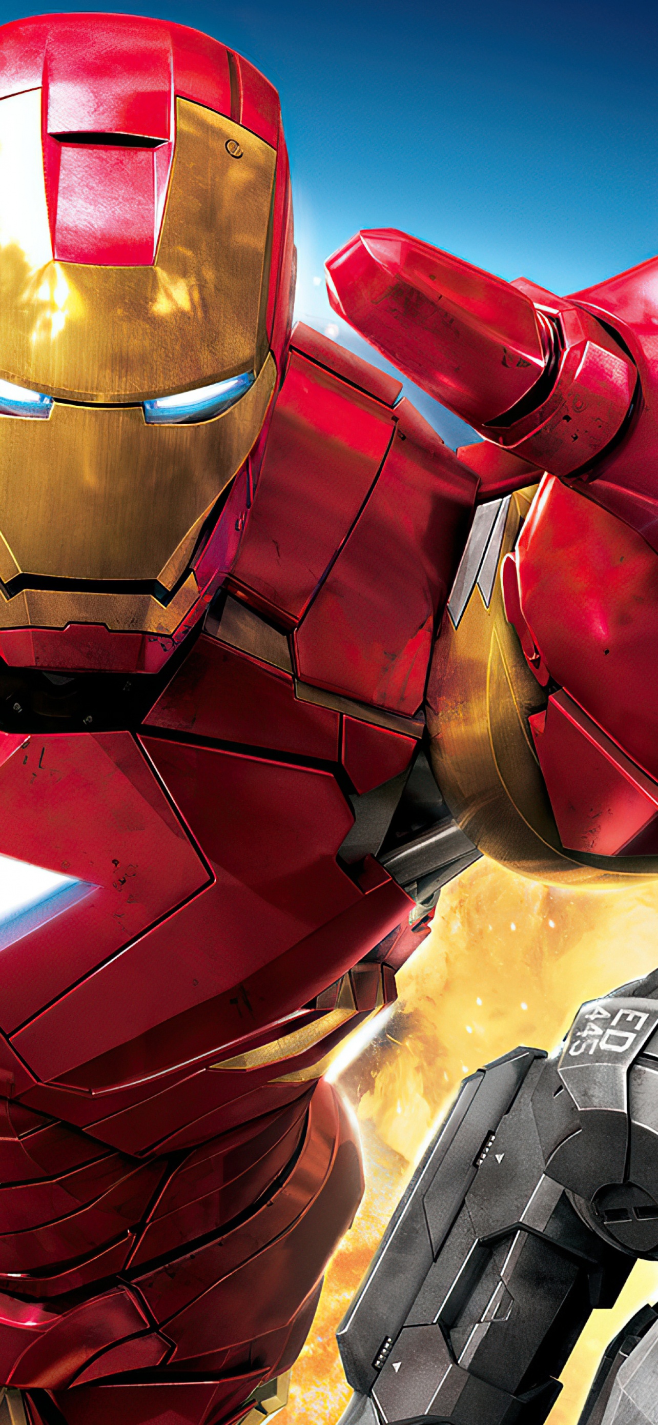 Iron Man Wallpaper 4K, War Machine, Marvel Comics, Marvel Superheroes