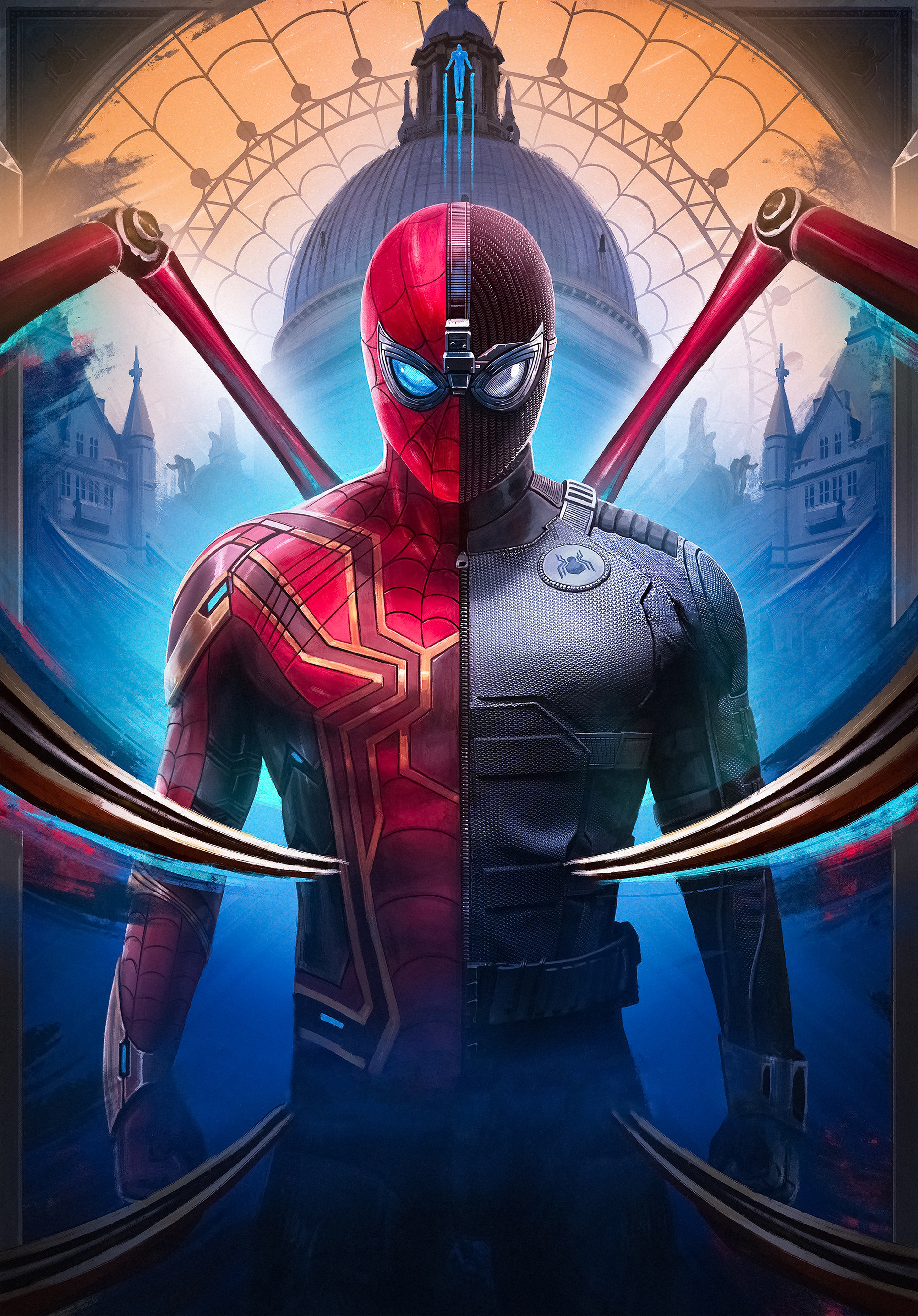 Iron Spider Art 5k HD Superheroes 4k Wallpapers Images Backgrounds  Photos and Pictures