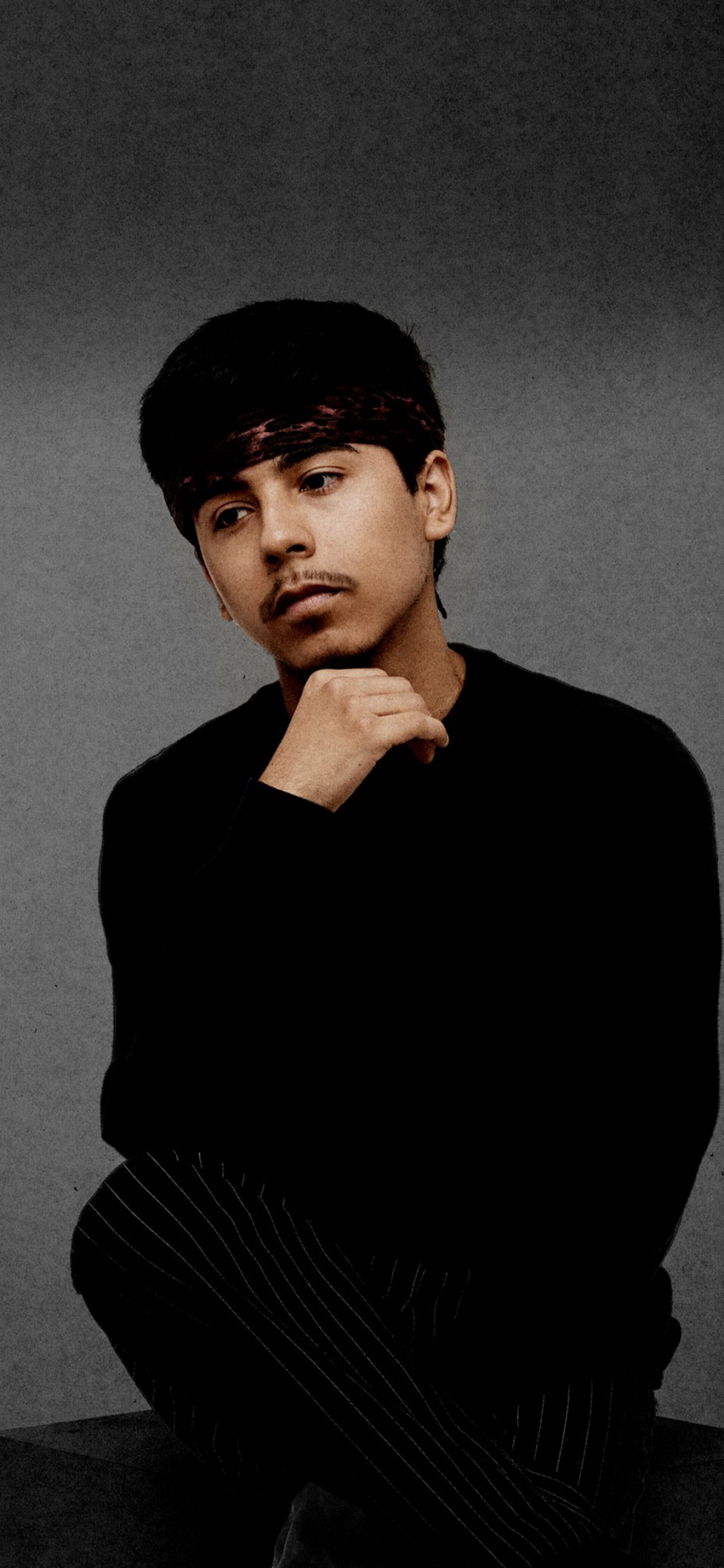 Ivan Cornejo Wallpaper 4K, American singer, Dark background