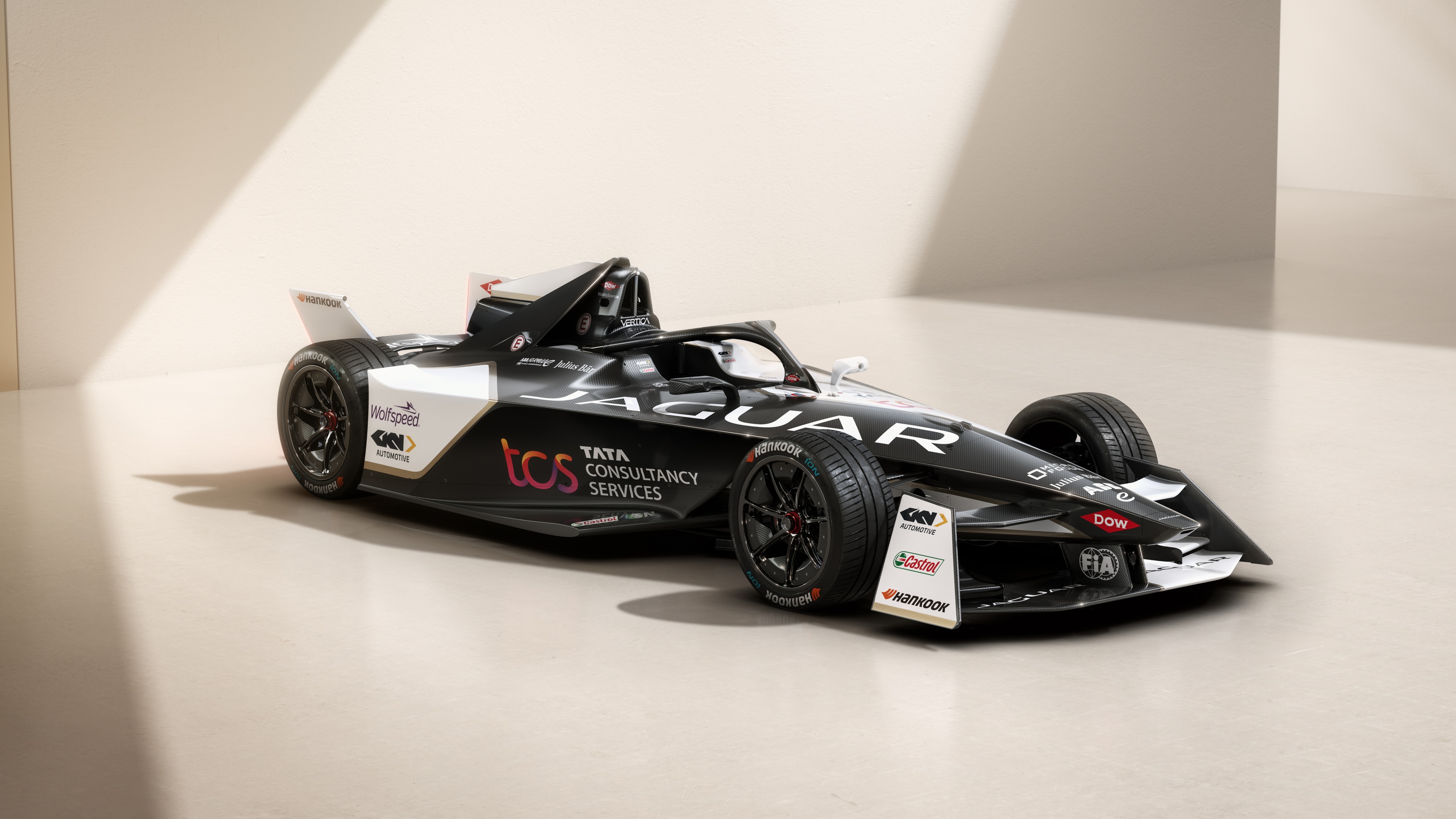 Jaguar I-Type 6 Wallpaper 4K, Formula E racing car