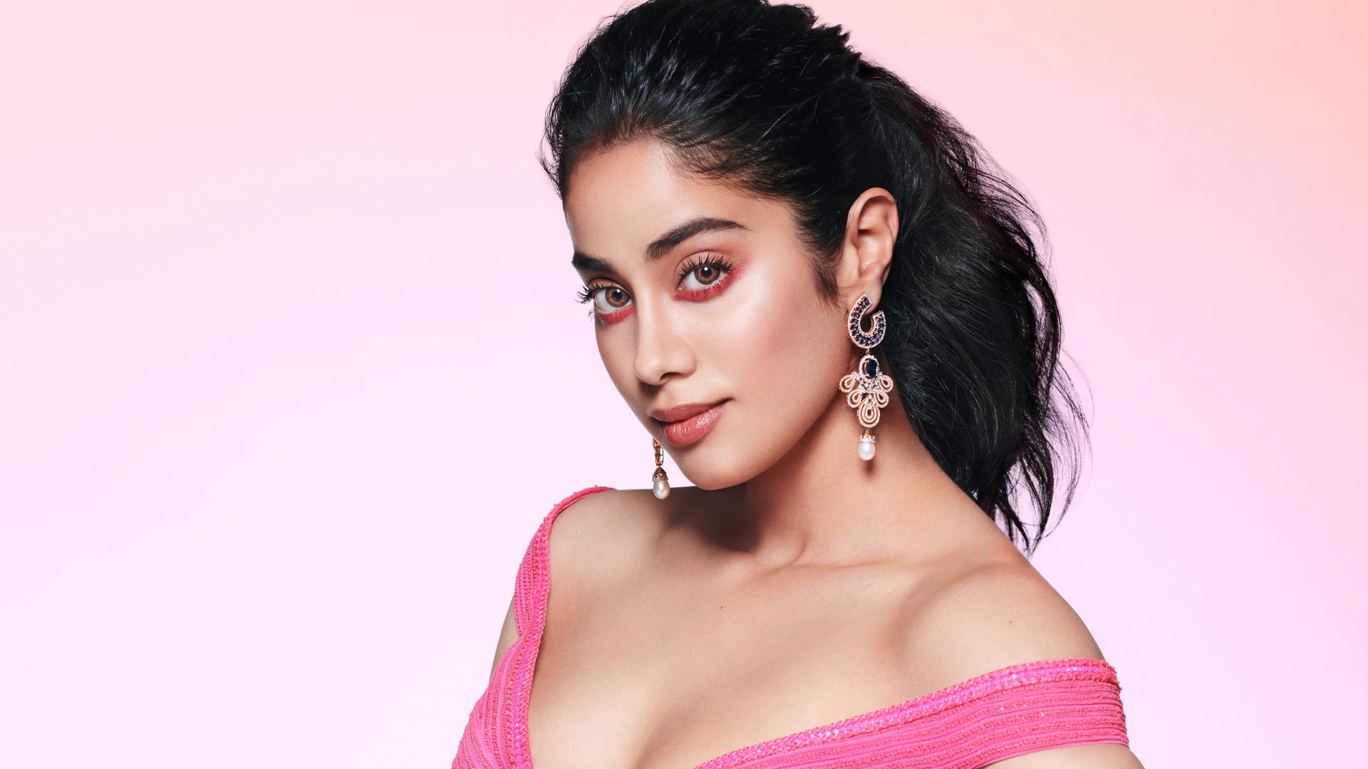 Janhvi Kapoor 4K Wallpaper, Indian actress, Bollywood