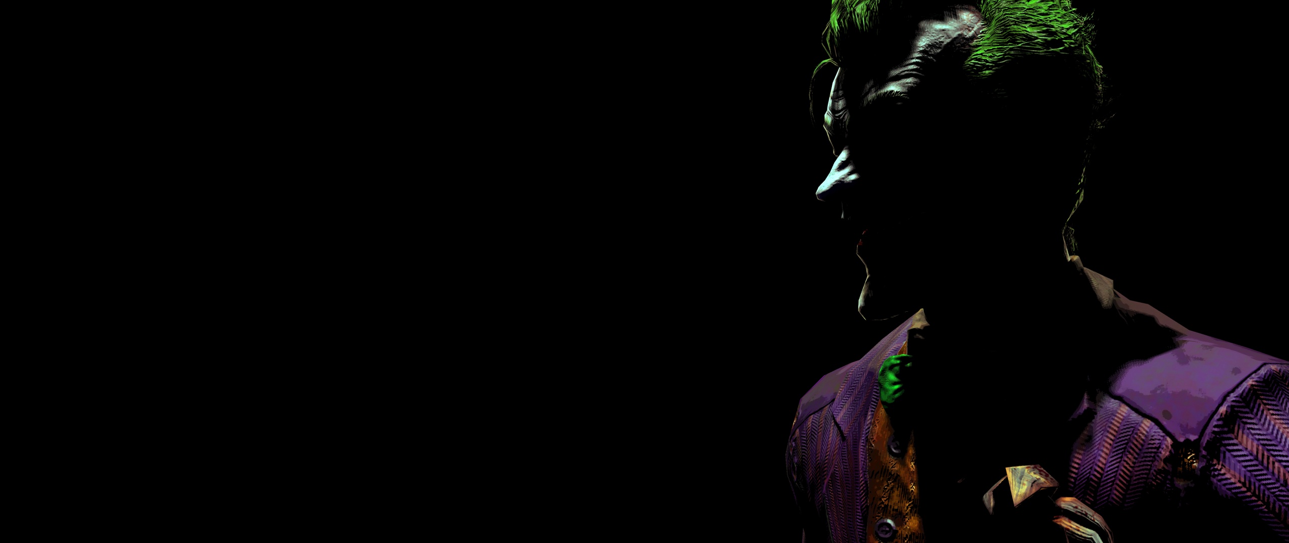 Joker Wallpaper 4K, Batman: Arkham Asylum, Black/Dark, #3206