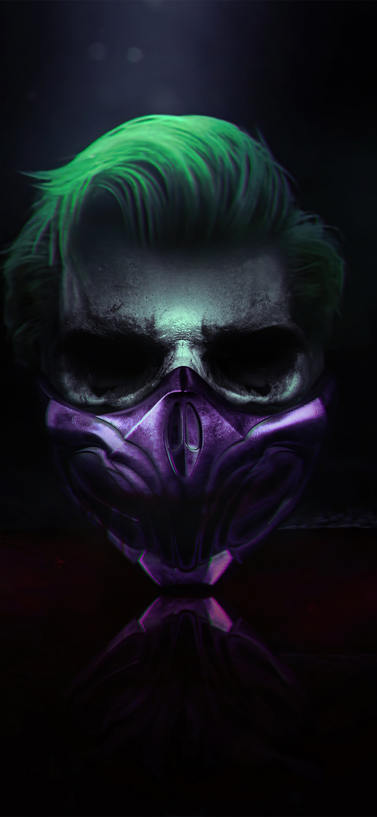 Joker Wallpaper 4K, Mask, Cyberpunk