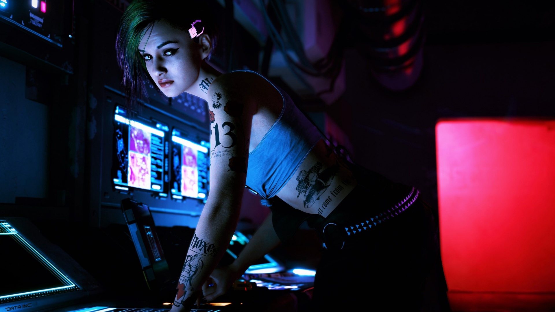 Nếu bạn yêu thích trò chơi Cyberpunk 2077, thì hình nền Judy Alvarez là một sự lựa chọn tuyệt vời để hiển thị sự tôn trọng của bạn với nhân vật này. Đây là một trong những hình nền Cyberpunk đẹp nhất và không thể bỏ qua.