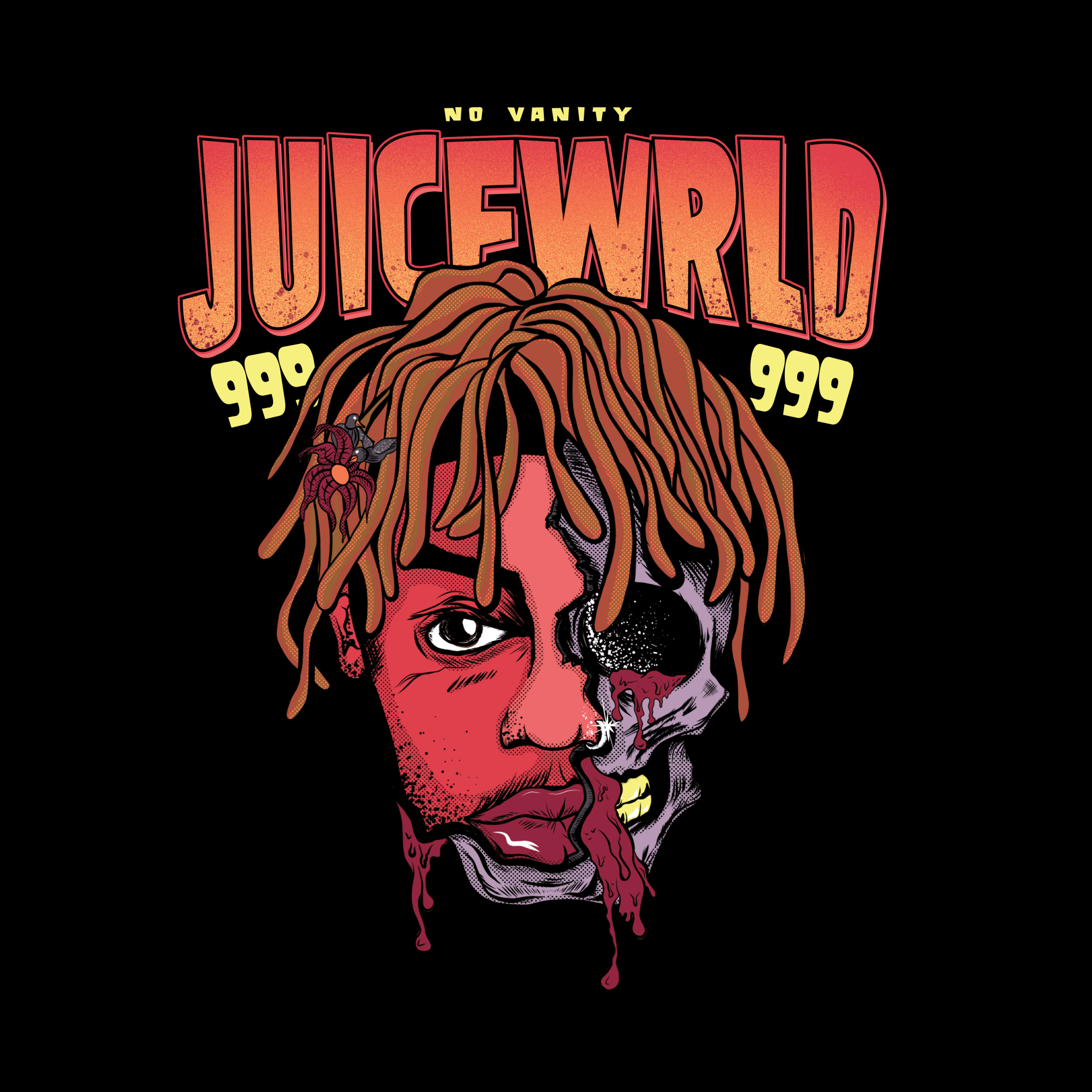 Pretty basic 999 wallpapers I made thought someone would like em  r JuiceWRLD