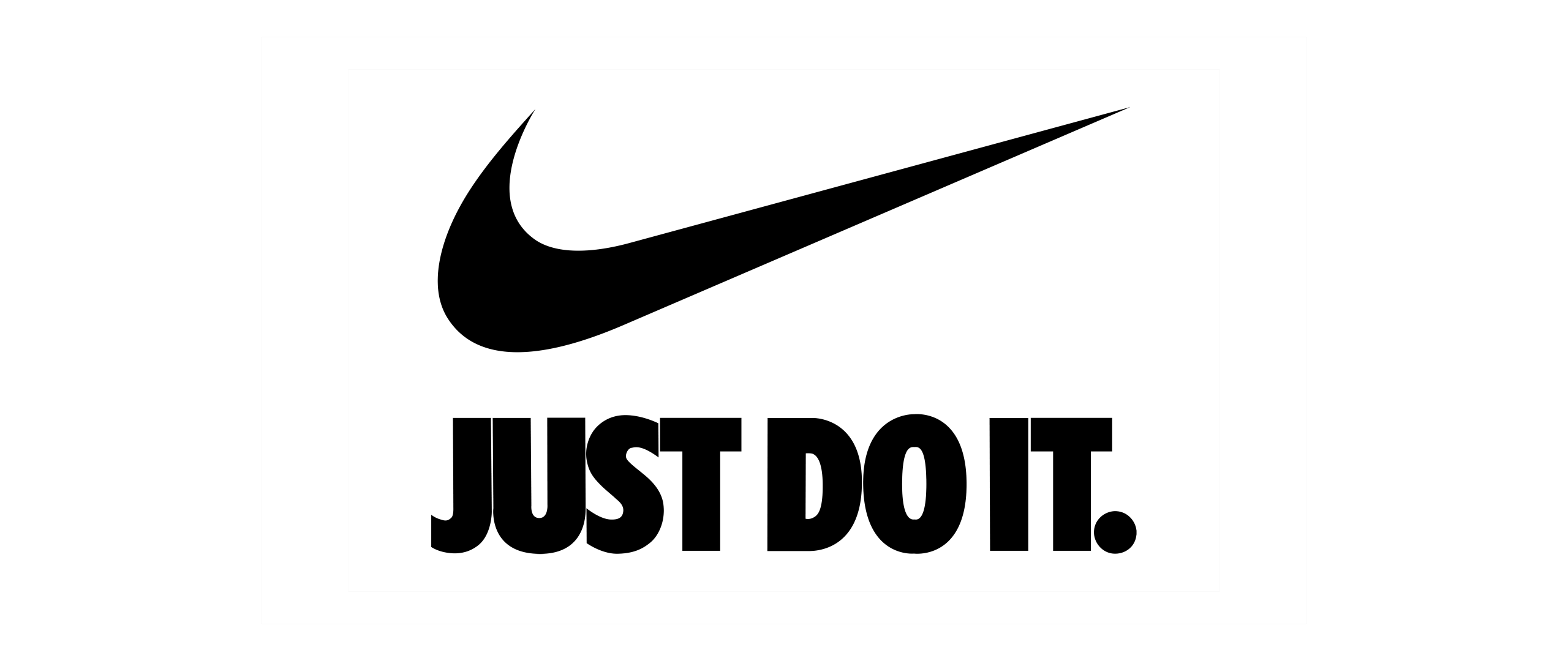 Just Do It Wallpaper 4K, 8K, Nike, White background