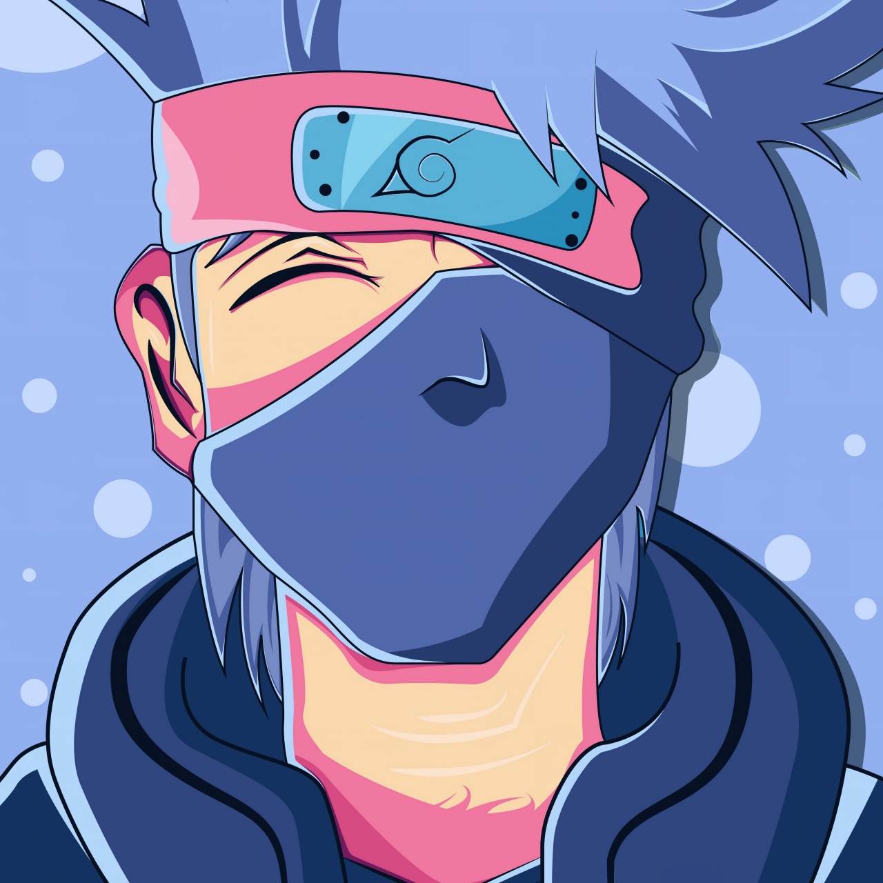 Kakashi Hatake Wallpaper 4K, Digital Art, Illustration, 5K