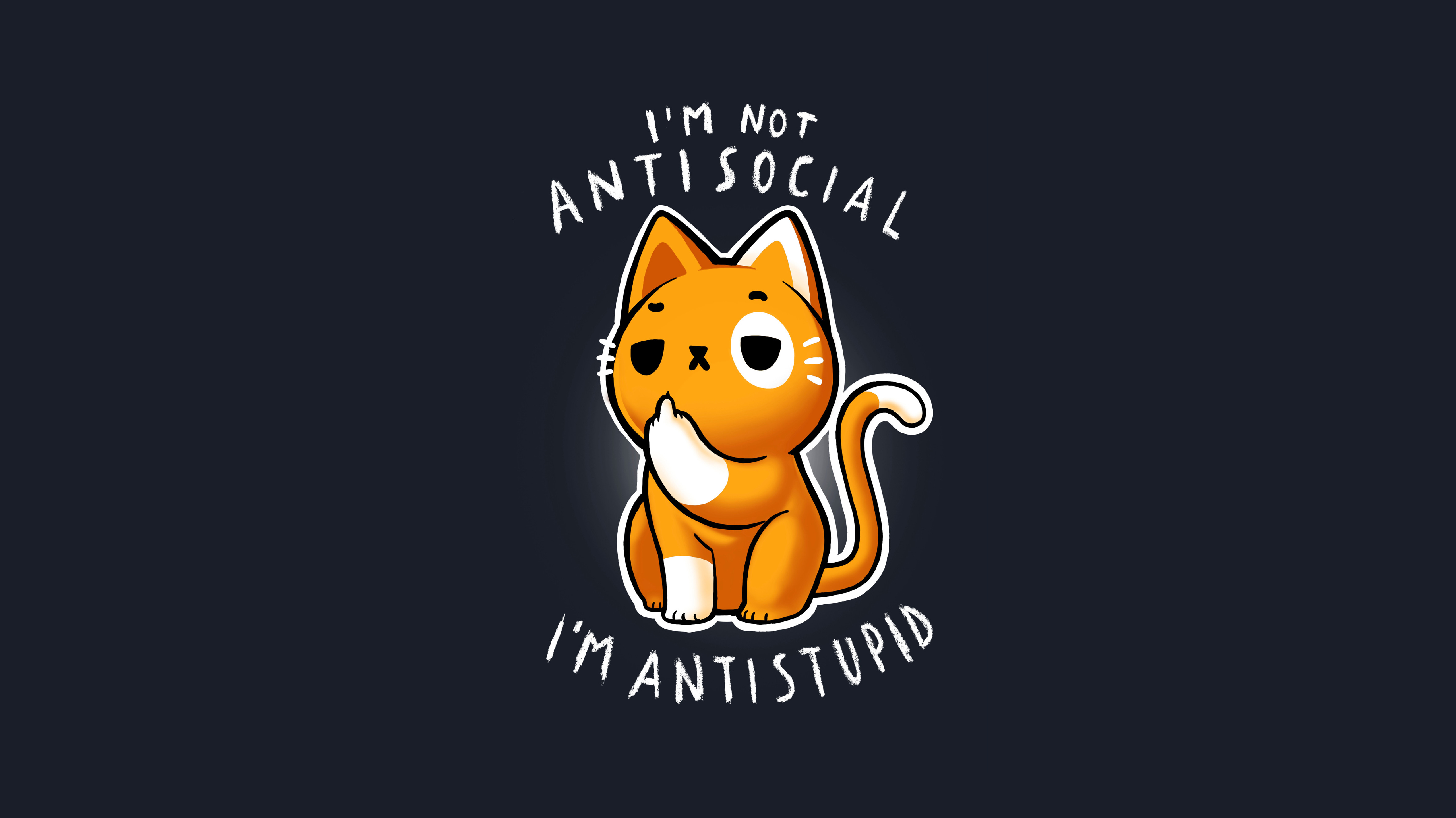 Anti social wallpaper by Wolftime107  Download on ZEDGE  260a