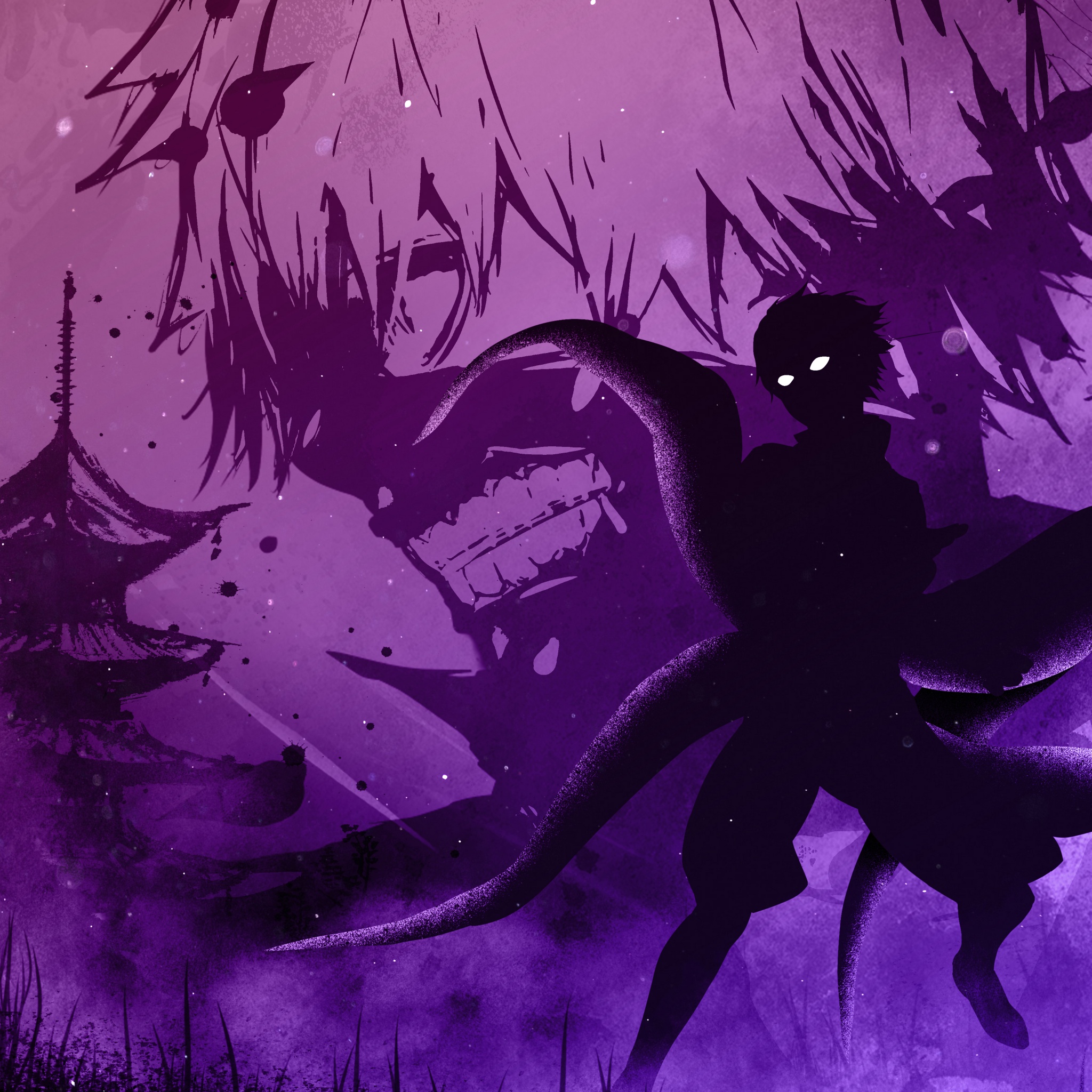 Ken Kaneki Wallpaper 4K, Silhouette, Tokyo Ghoul