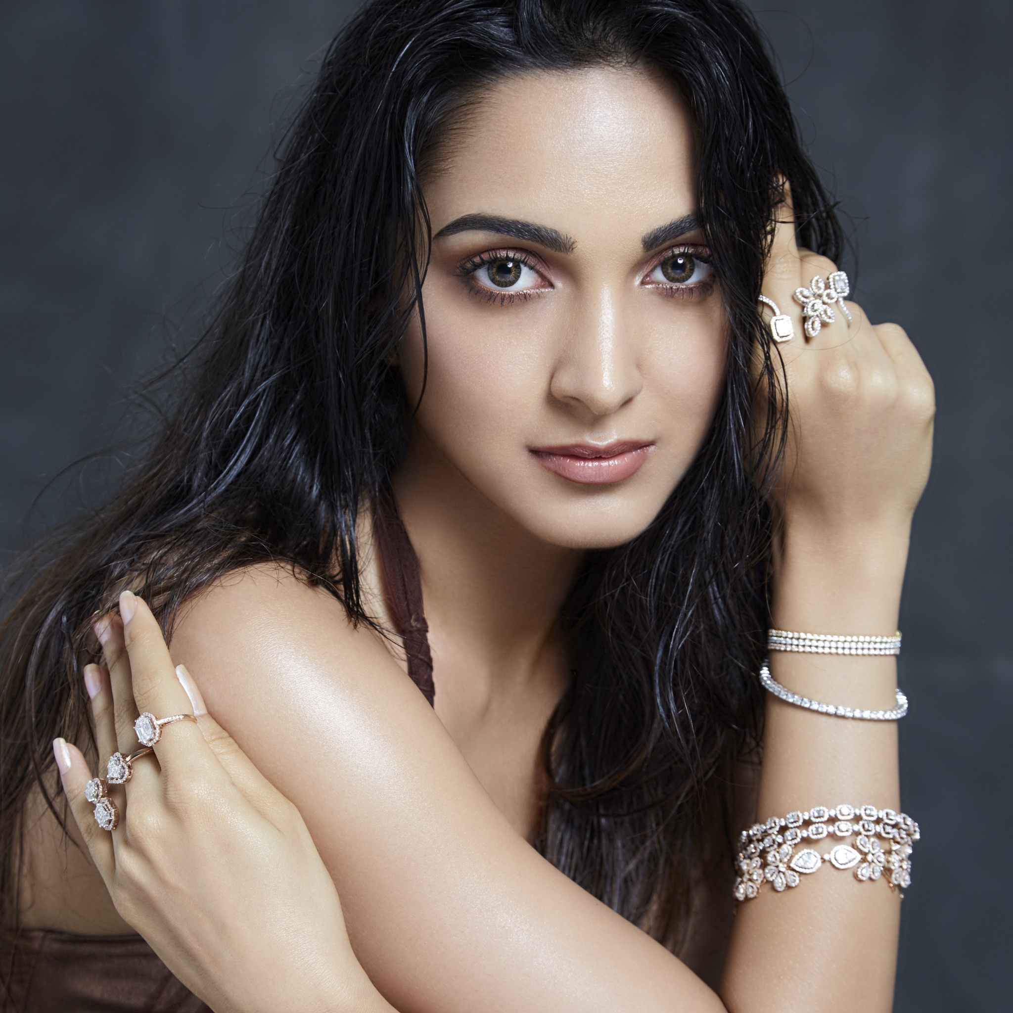 Kiara Advani Wallpaper 4K, Closeup, Portrait