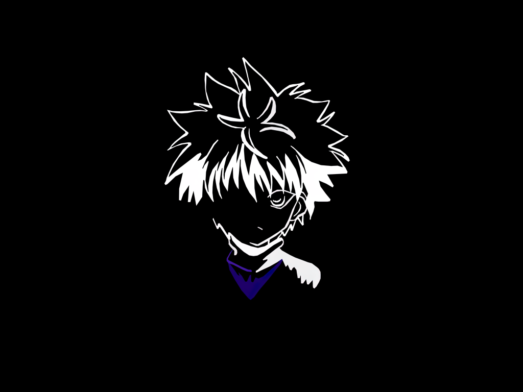 Killua Zoldyck Wallpaper 4K, Minimalist, 5K, Hunter x Hunter