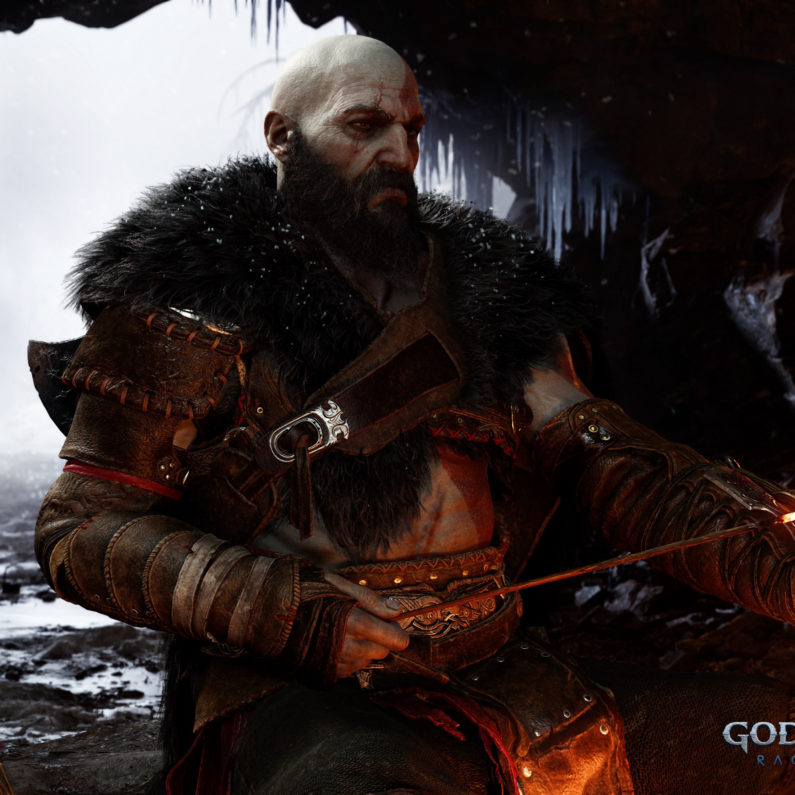 God of War Ragnarök Wallpaper 4K, Video Game, Kratos, 2022 Games