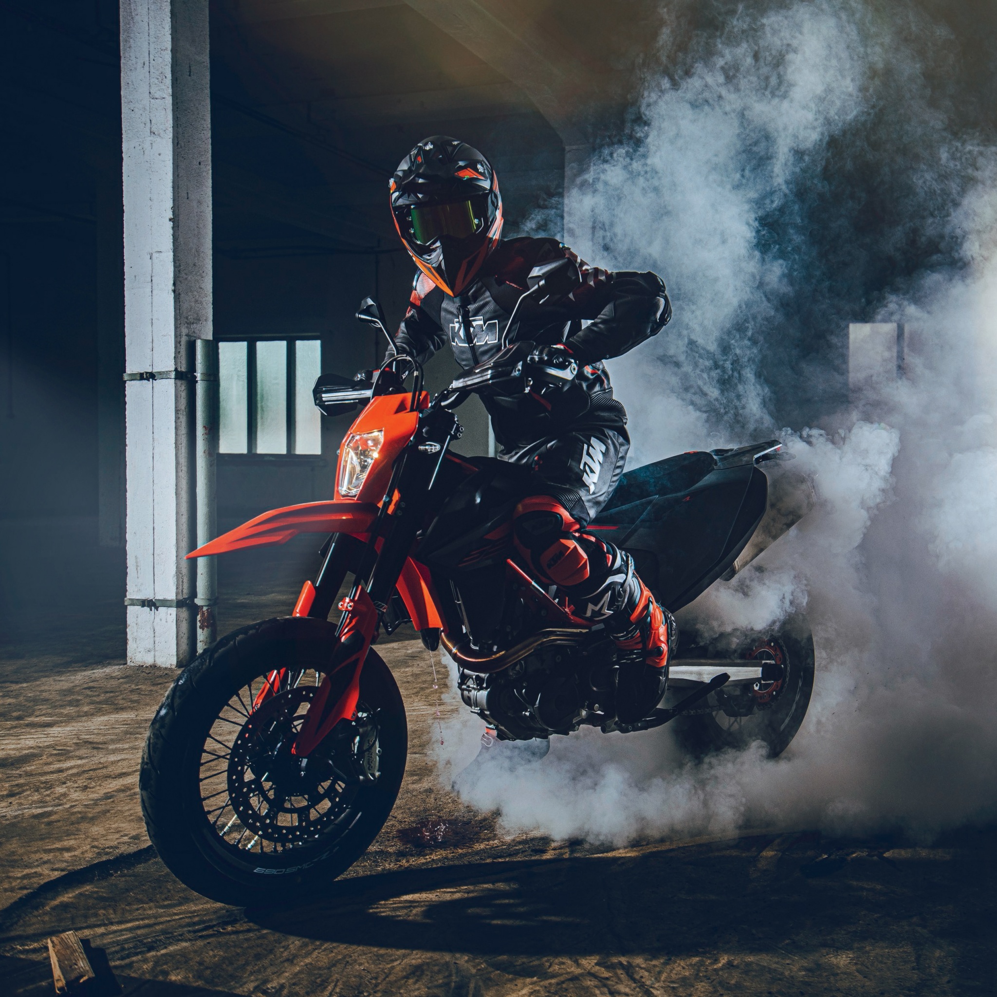 KTM 690 SMC R Wallpaper 4K, Race bikes, Adventure motorcycles, 2021
