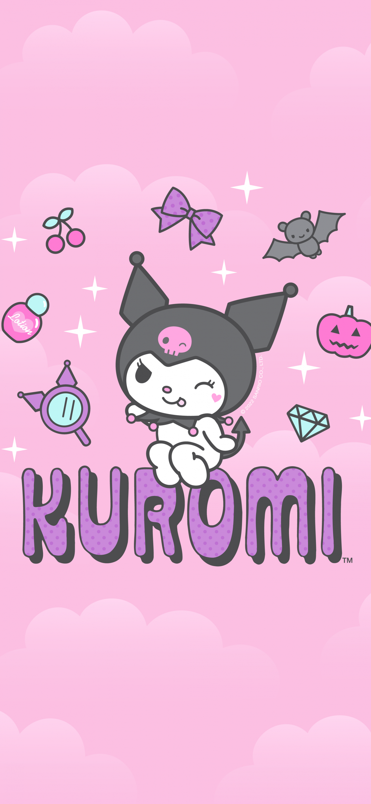Kuromi Wallpaper 4K Cartoon Hello Kitty 9493