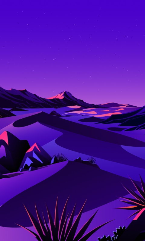 macOS Big Sur Wallpaper 4K, Aesthetic, Mountains, Rocks