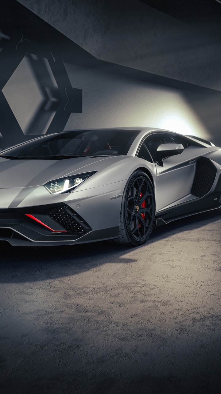 Lamborghini Aventador LP 780-4 Ultimae Wallpaper 4K, Dark aesthetic, 2021