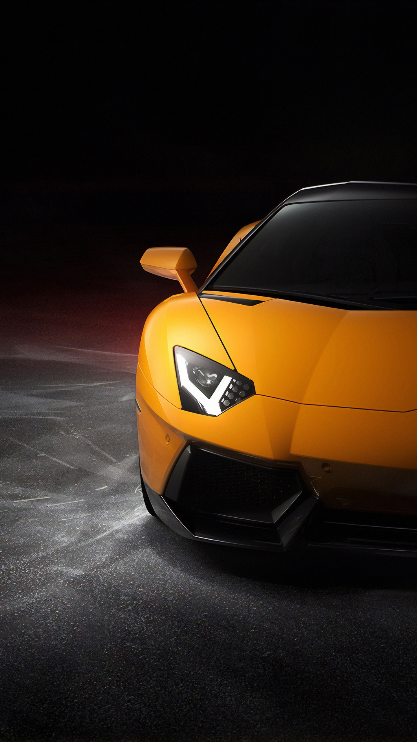 Lamborghini Aventador Wallpaper 4K, Sports cars, Black background, Cars