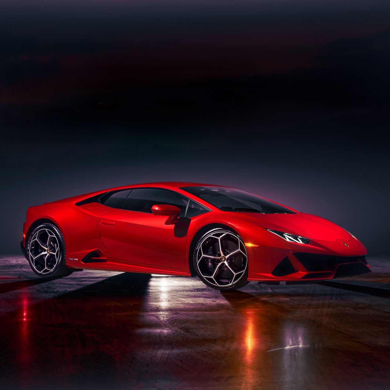 Lamborghini Huracan EVO Wallpaper 4K, Red cars, Supercar, 5K