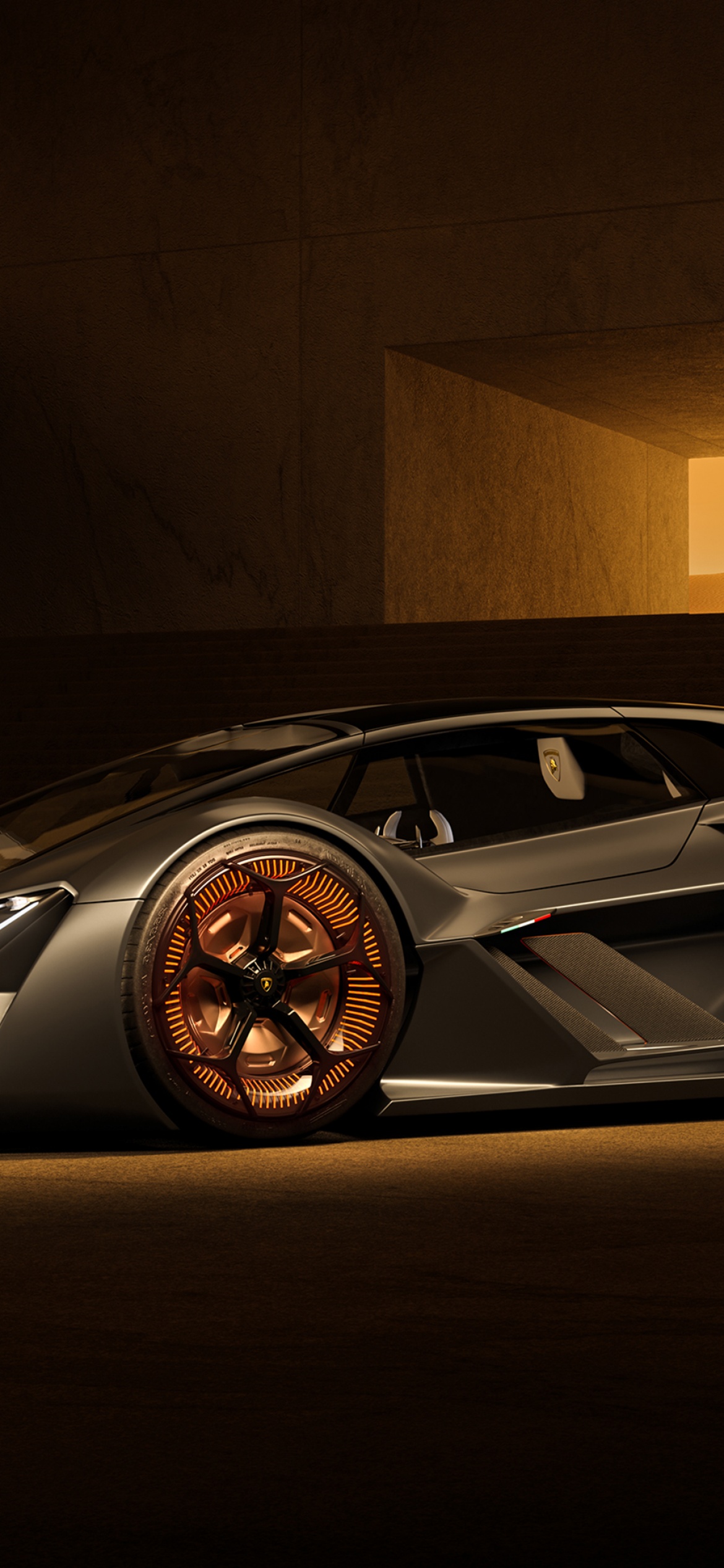 Lamborghini Terzo Millennio Wallpaper 4K, Aesthetic