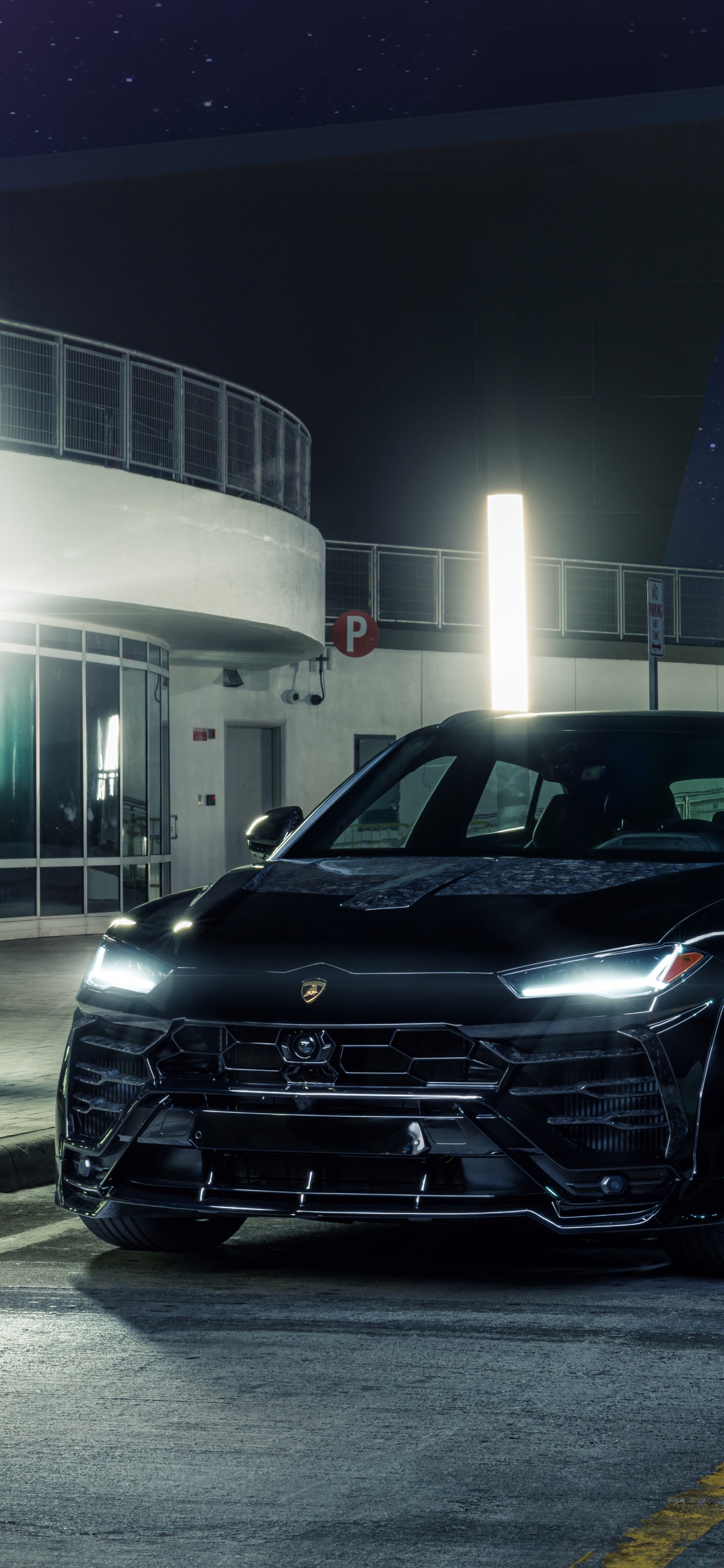 Lamborghini Urus Wallpaper 4K, Black cars, Urban, 5K, 8K, Cars, #2334