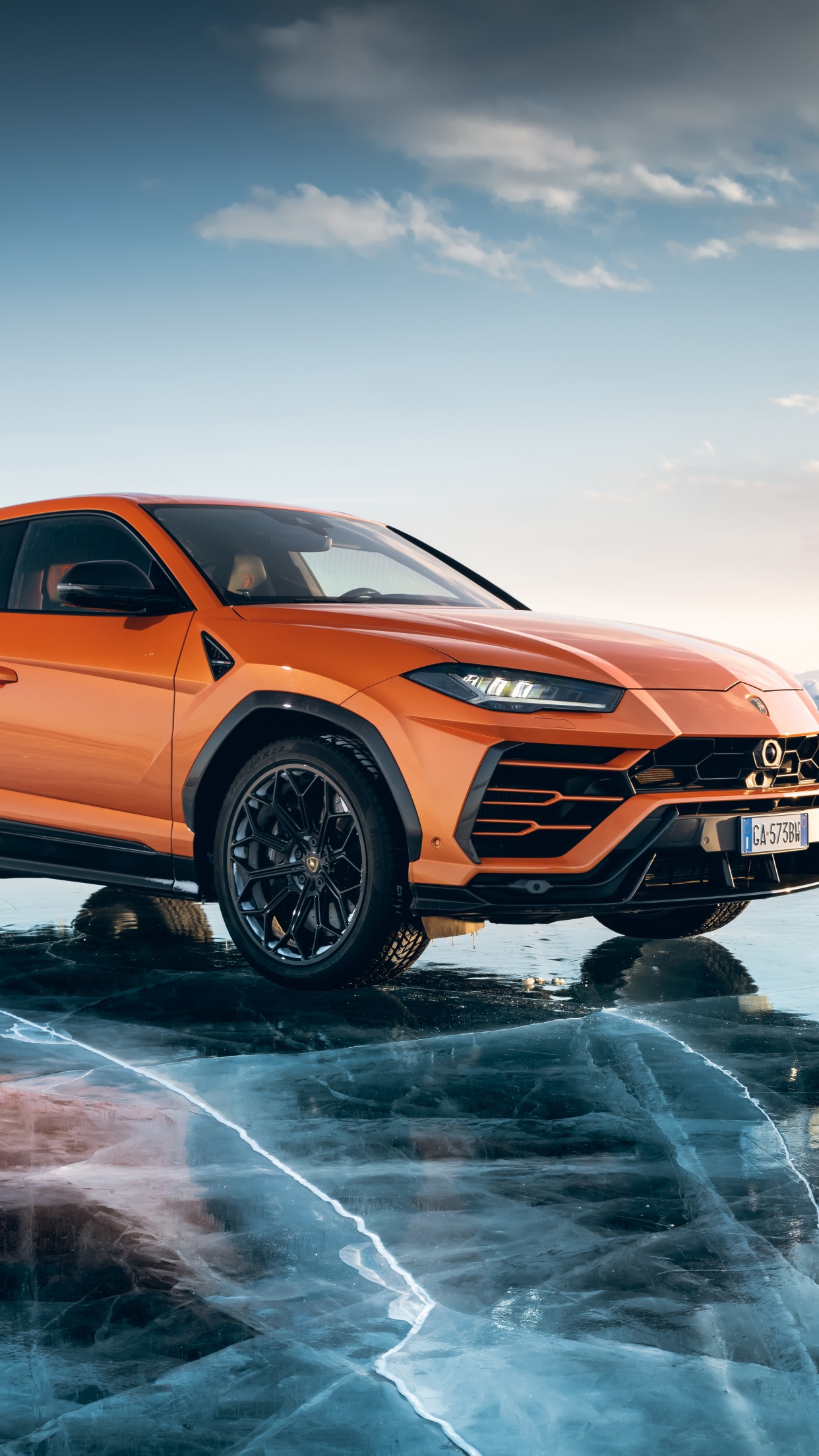 Lamborghini Urus Wallpaper 4K, Super Sports SUV, Glacier, 2021