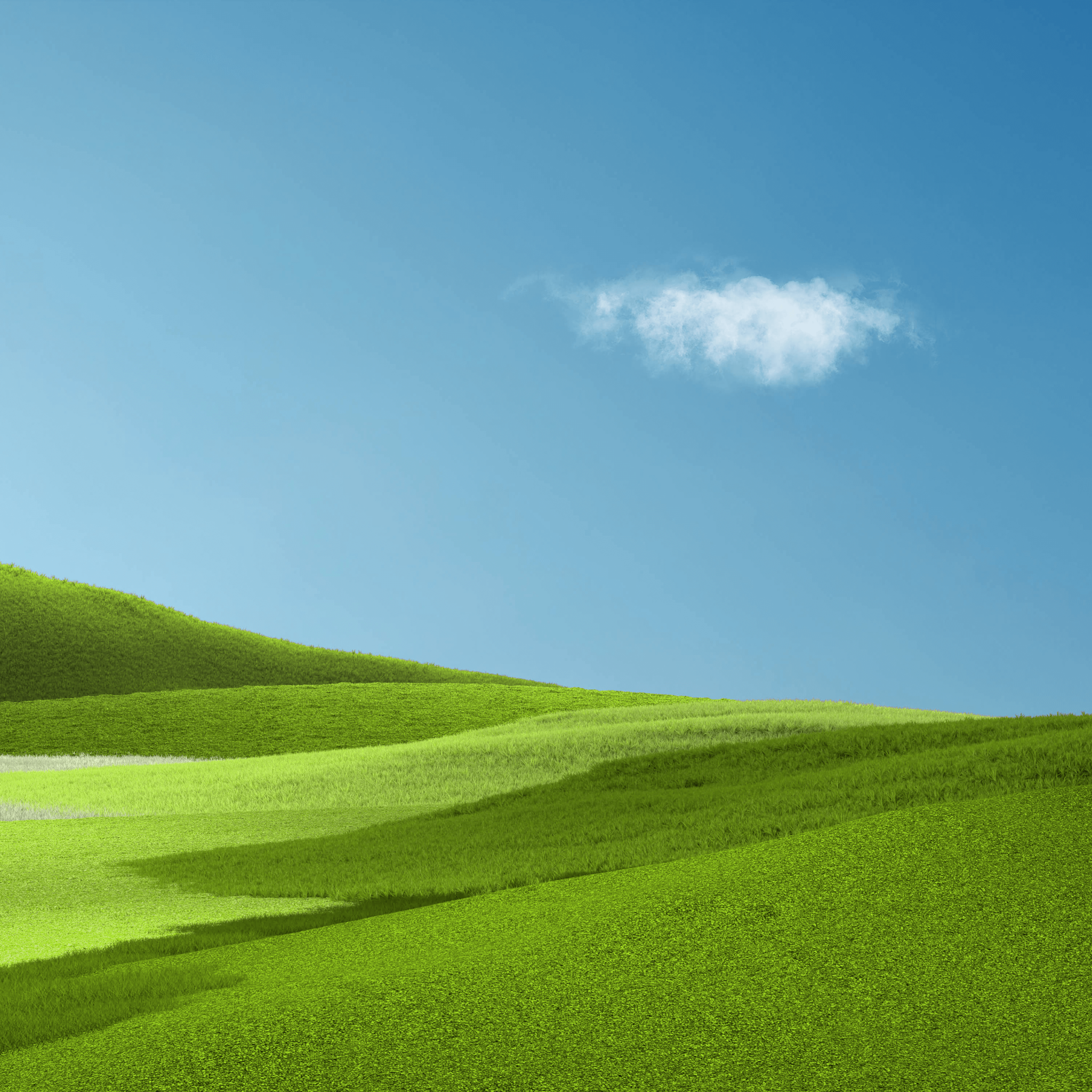 Landscape 4k Wallpaper Grass Field Green Grass Clear Sky Blue Sky Microsoft Surface Pro X Nature 1405