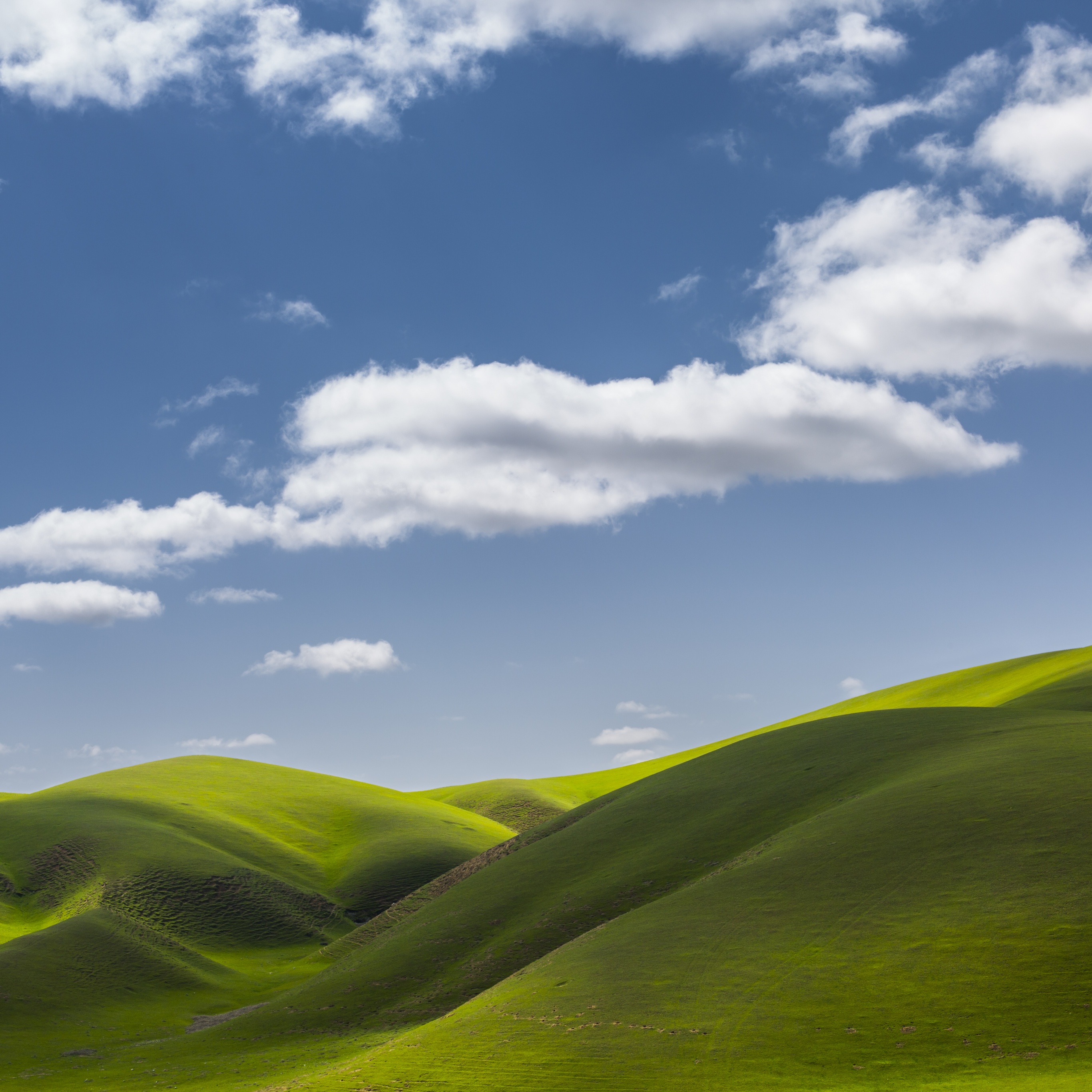 Landscape Wallpaper 4k Scenery Green Fields Clouds