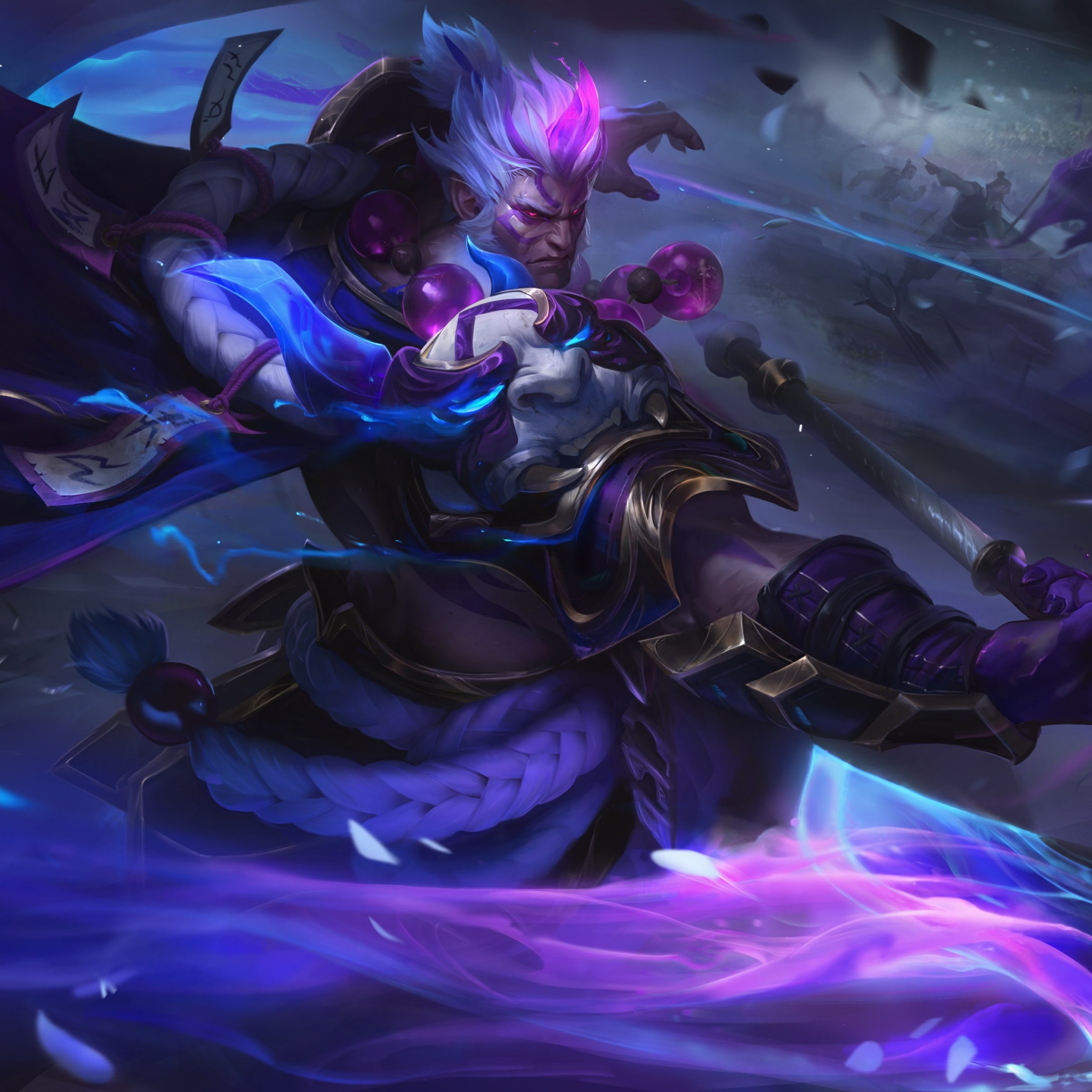 League of Legends Wallpaper 4K, Darius (LoL), Spirit Blossom