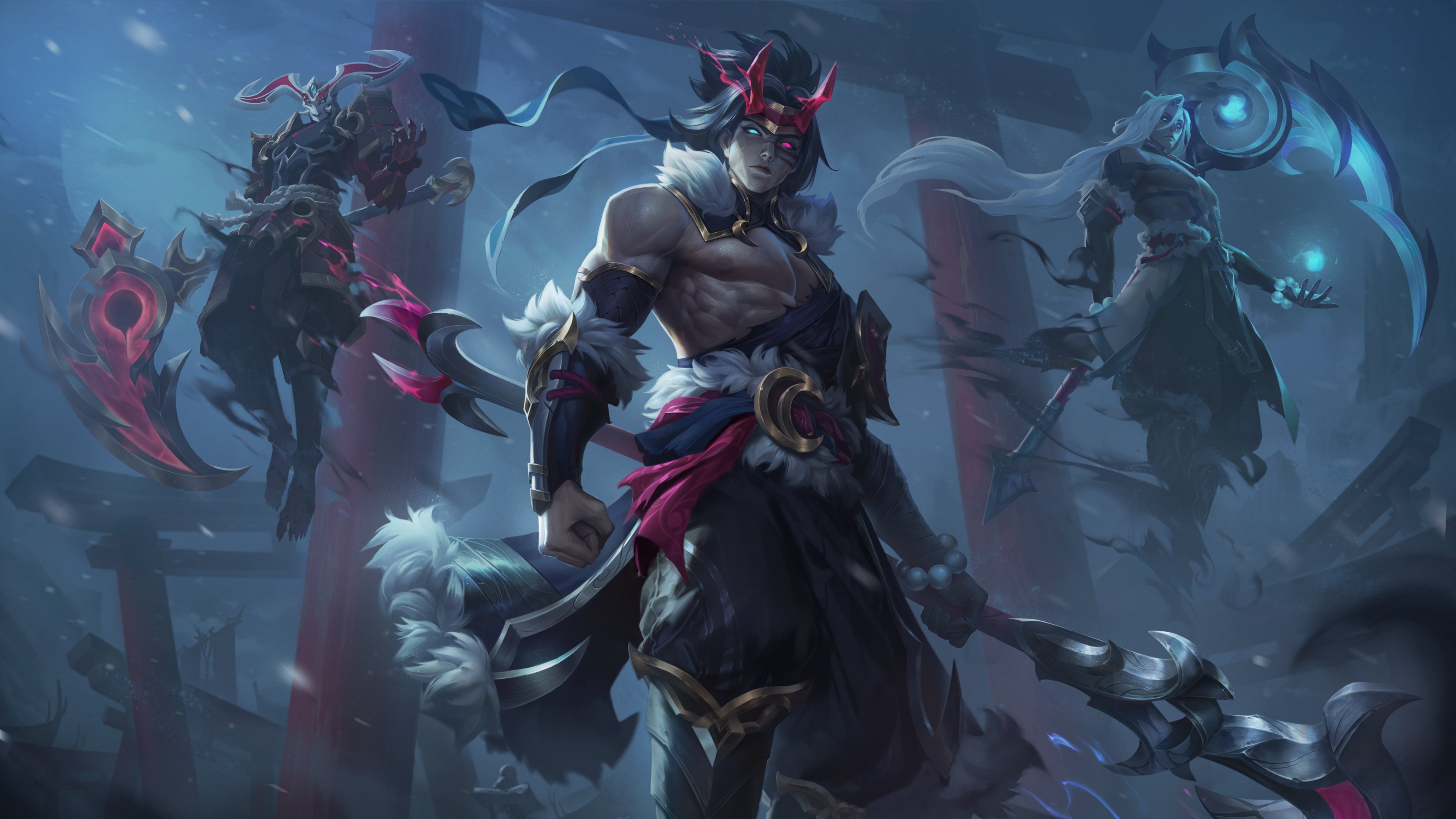 League of Legends 4K Wallpaper  League of legends, League of