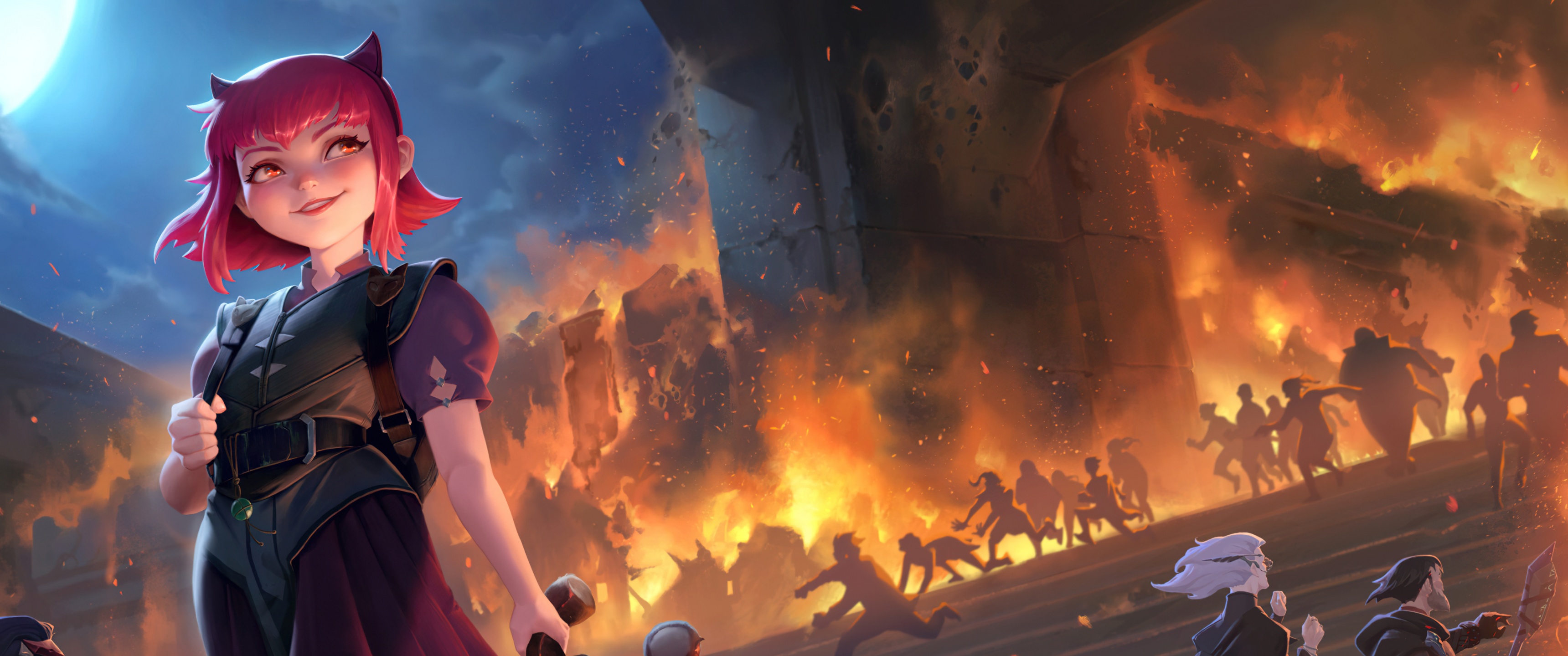 Annie...? league of legends, movie posters, league