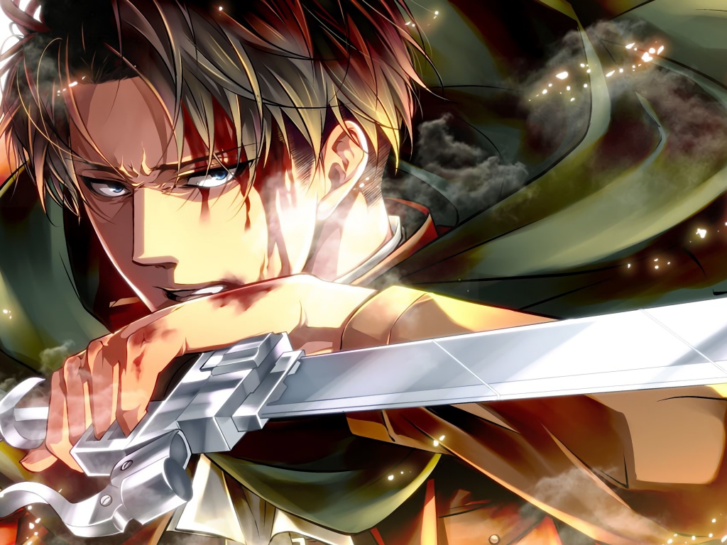 Levi Ackerman Wallpaper 4K, Attack on Titan