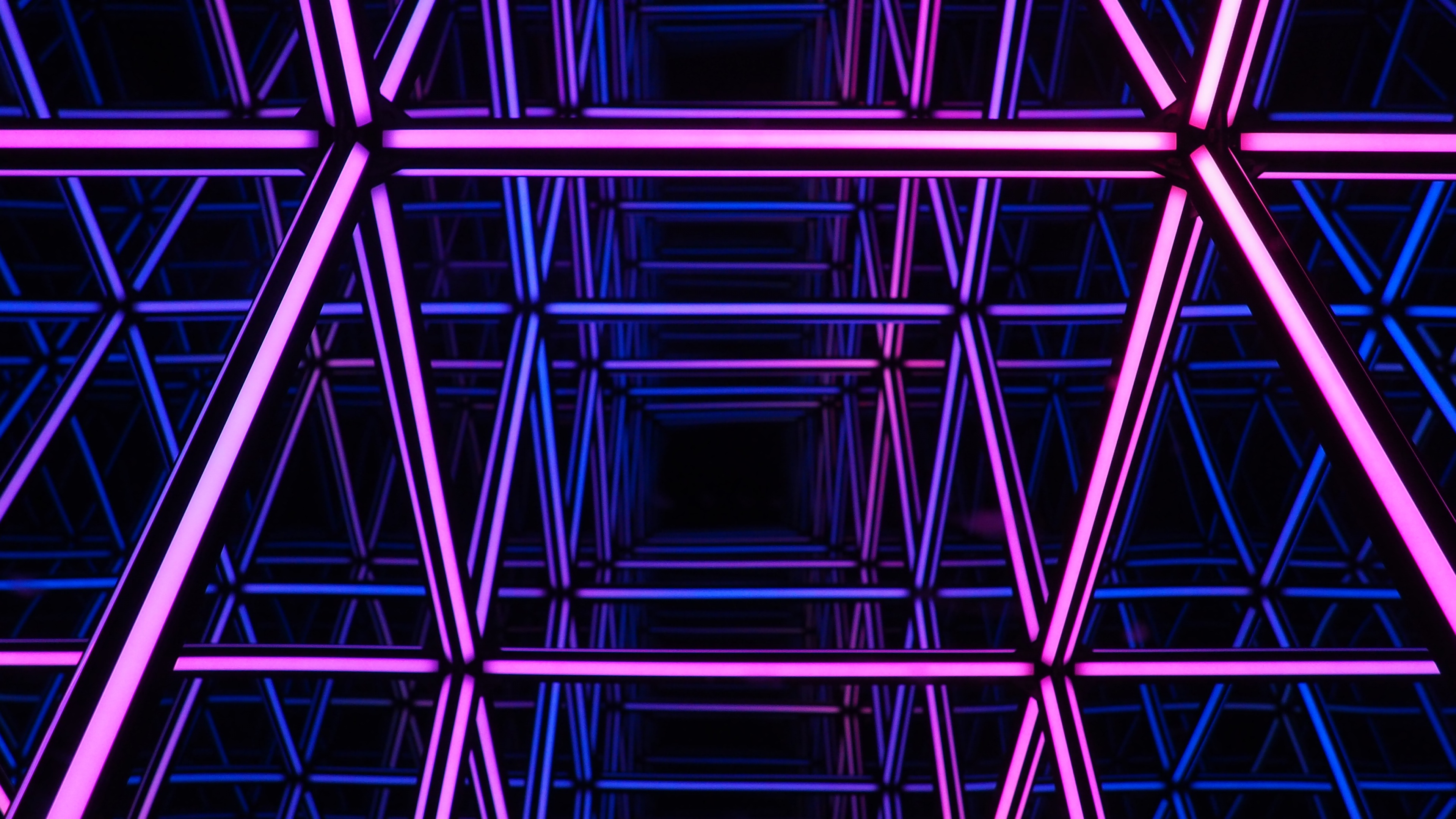 Light show Wallpaper 4K, Purple light, Photography, #7038