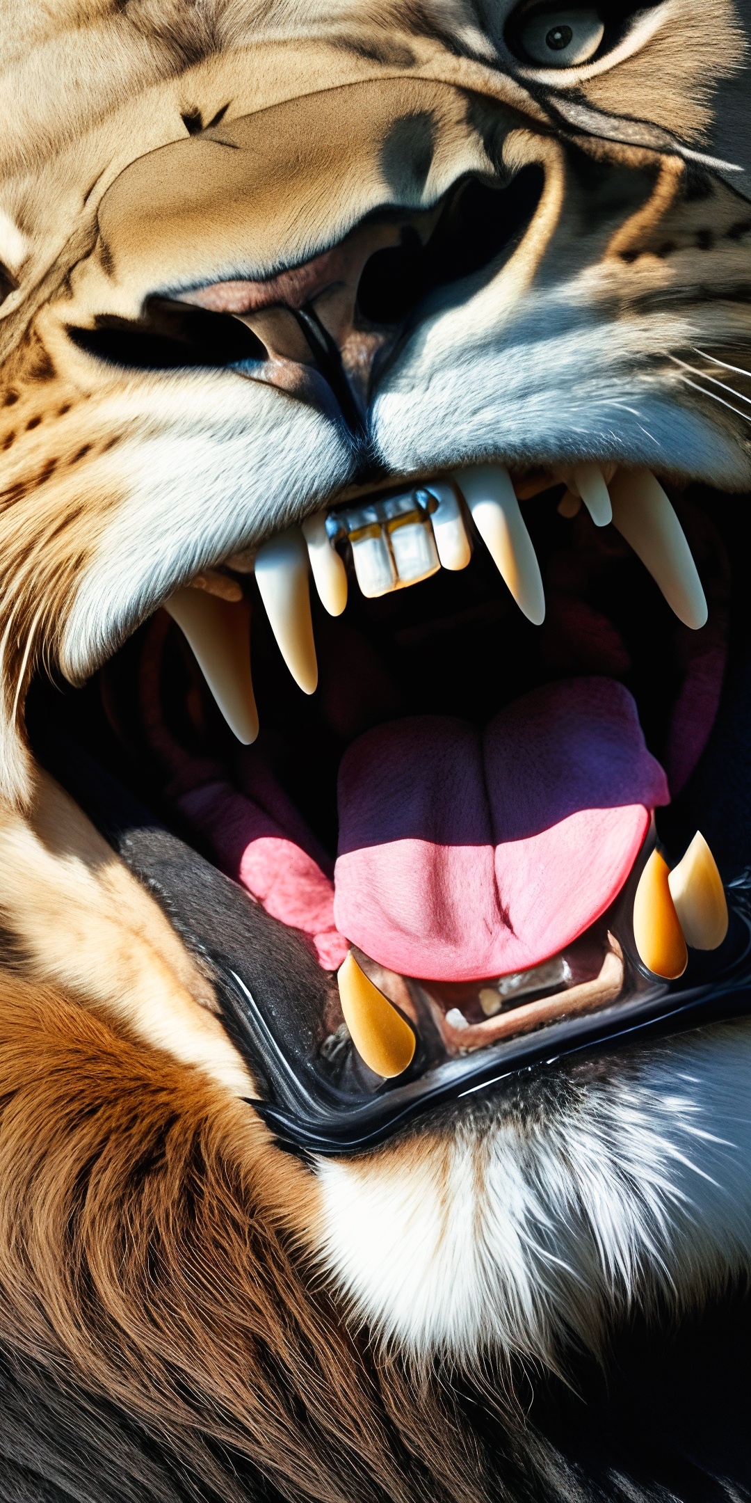 Tiger Wild Beast On Fire | Tiger wallpaper, Lion live wallpaper, Lion  wallpaper