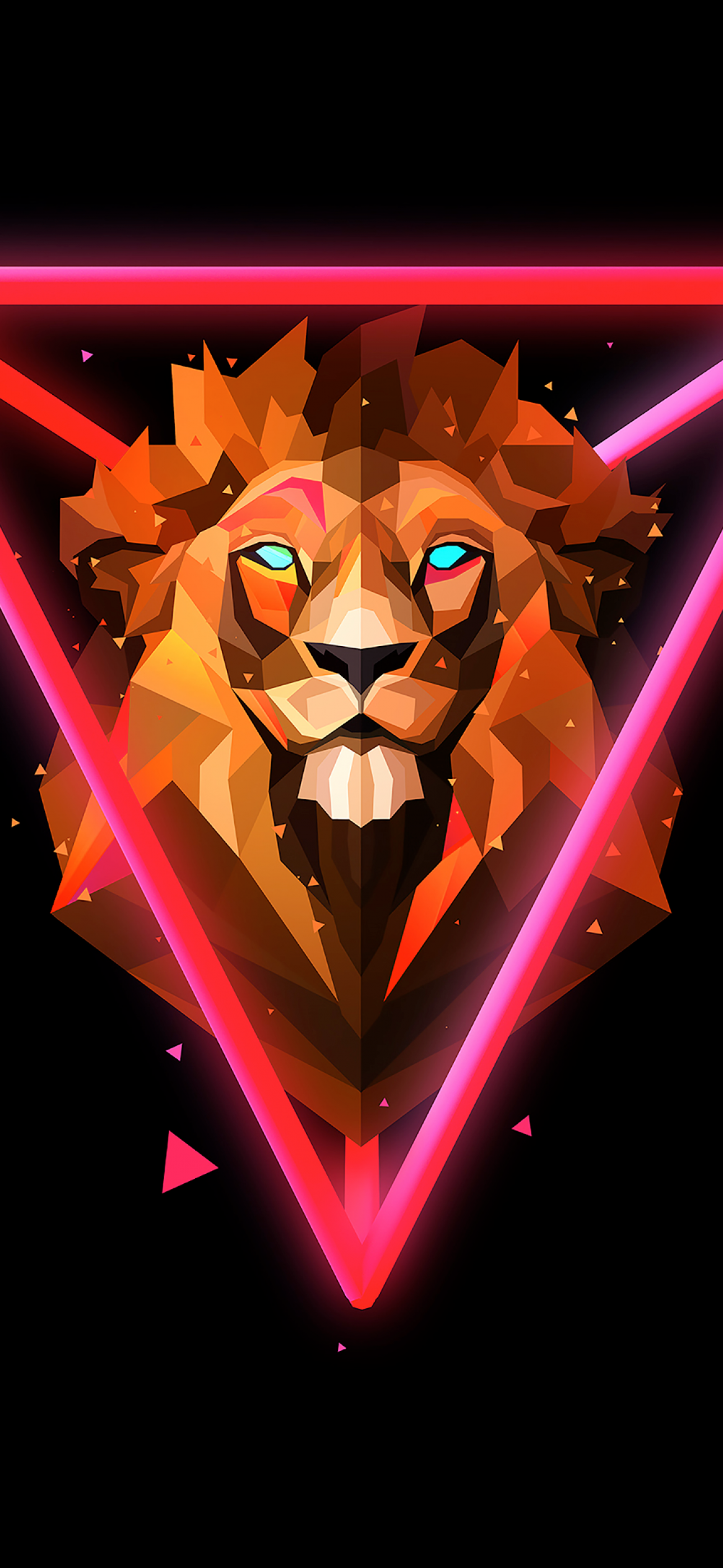 Wallpaper Lion Android Fantasy Color Call Hair Head Background   Download Free Image