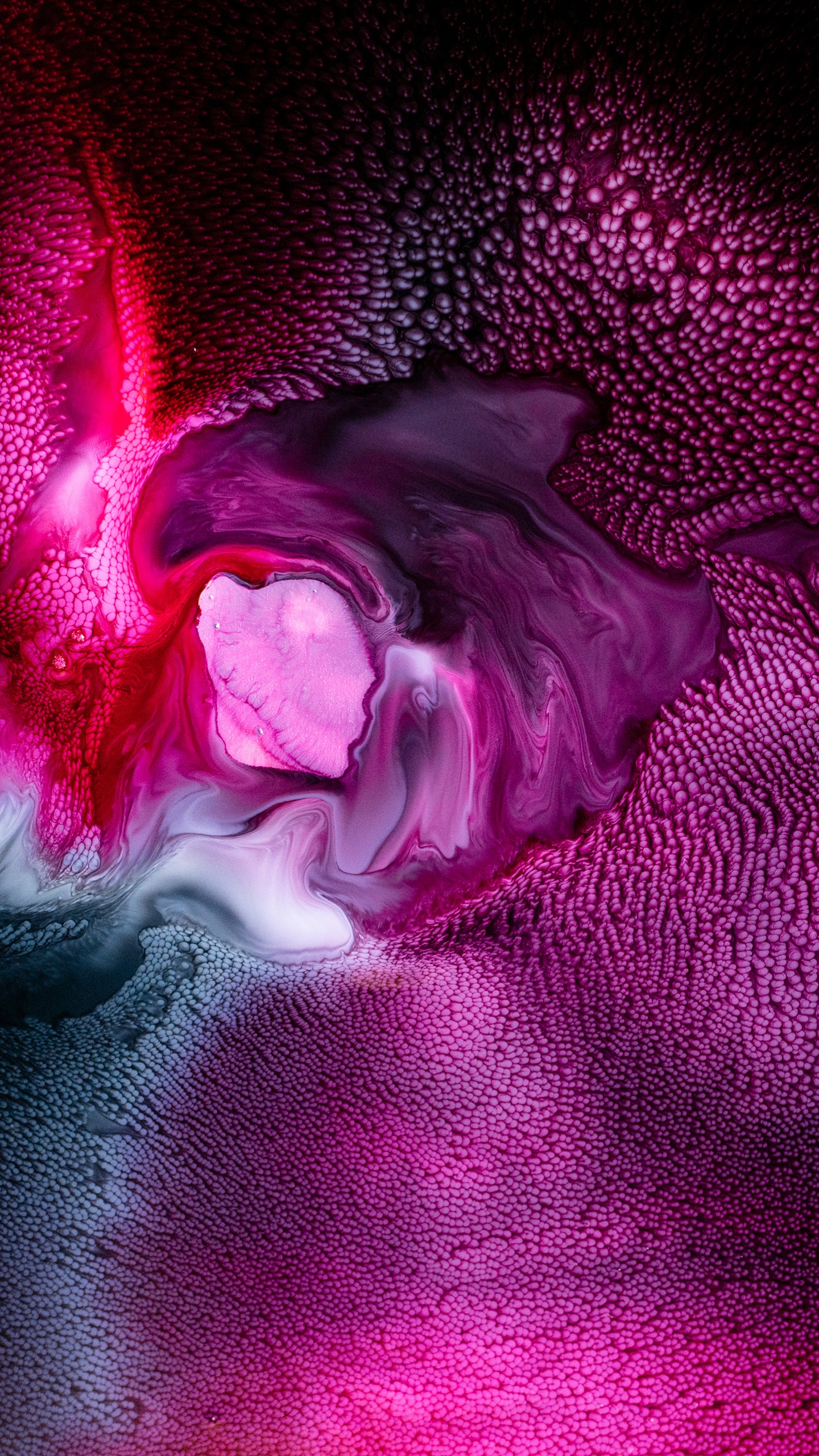 Liquid art 4K Wallpaper, Ink art, Macro, Pink, Patterns, Abstract, #1295