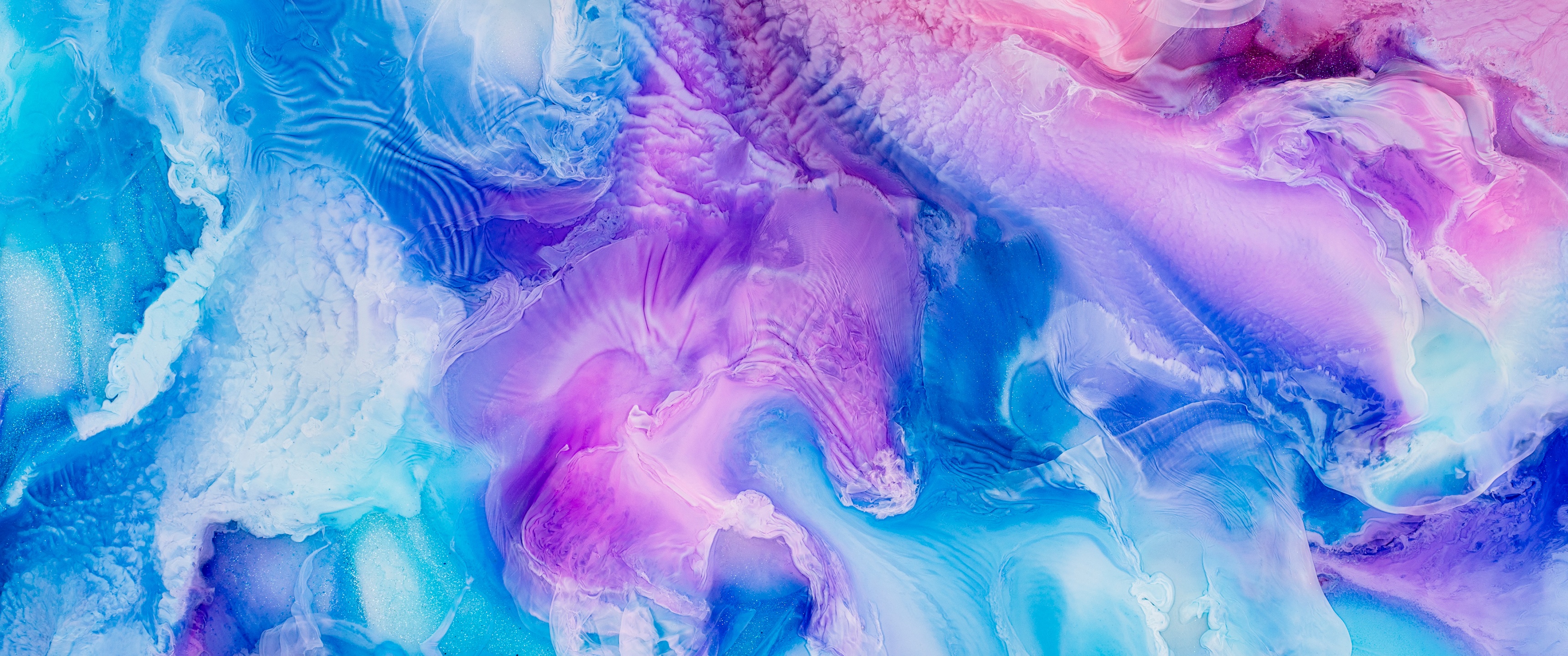 Liquid art Wallpaper 4K, Pearl ink, Colorful, Abstract, #1298
