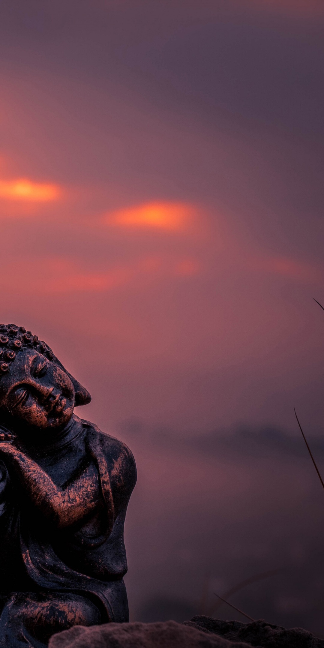 Lord Buddha Wallpaper 4K, Statue, Sunset, Photography, #2906