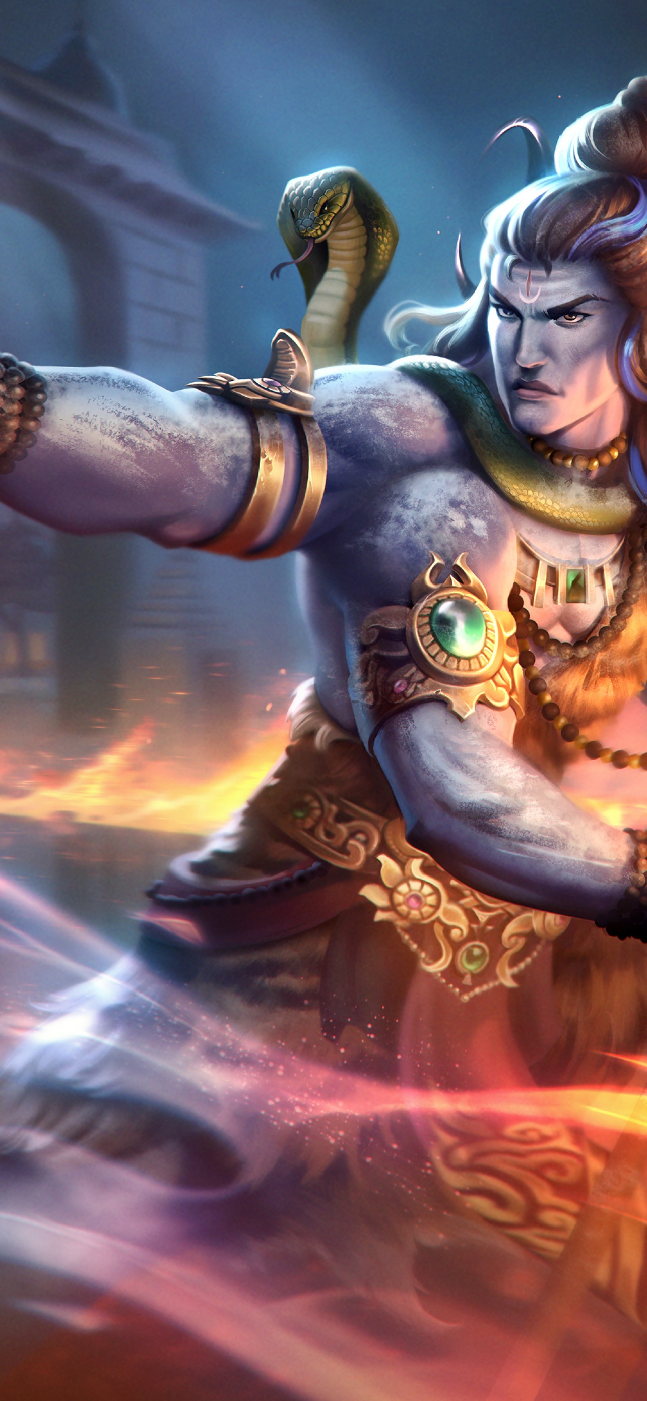 Lord Shiva Wallpaper 4K, The Destroyer, Smite, Games, #7297